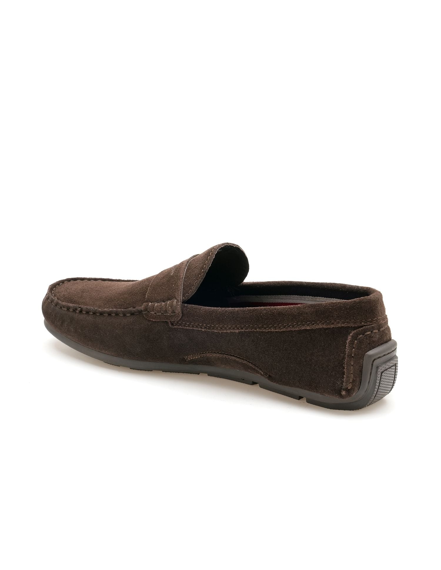 Men Terini Leather Slip-On Shoes Dark Brown - U.S. POLO ASSN. | Large