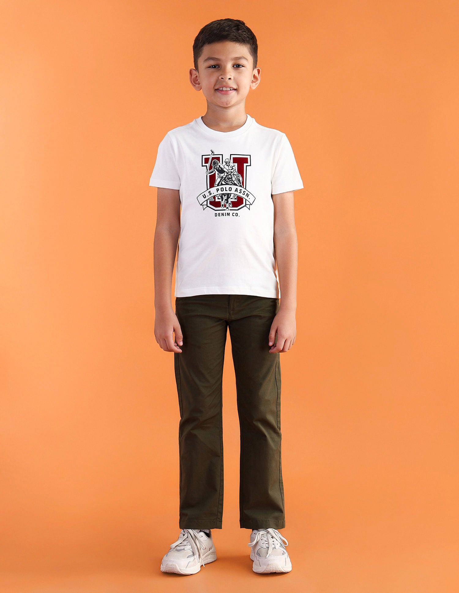 Regular fit Printed T-Shirts White - U.S. POLO ASSN. | Large