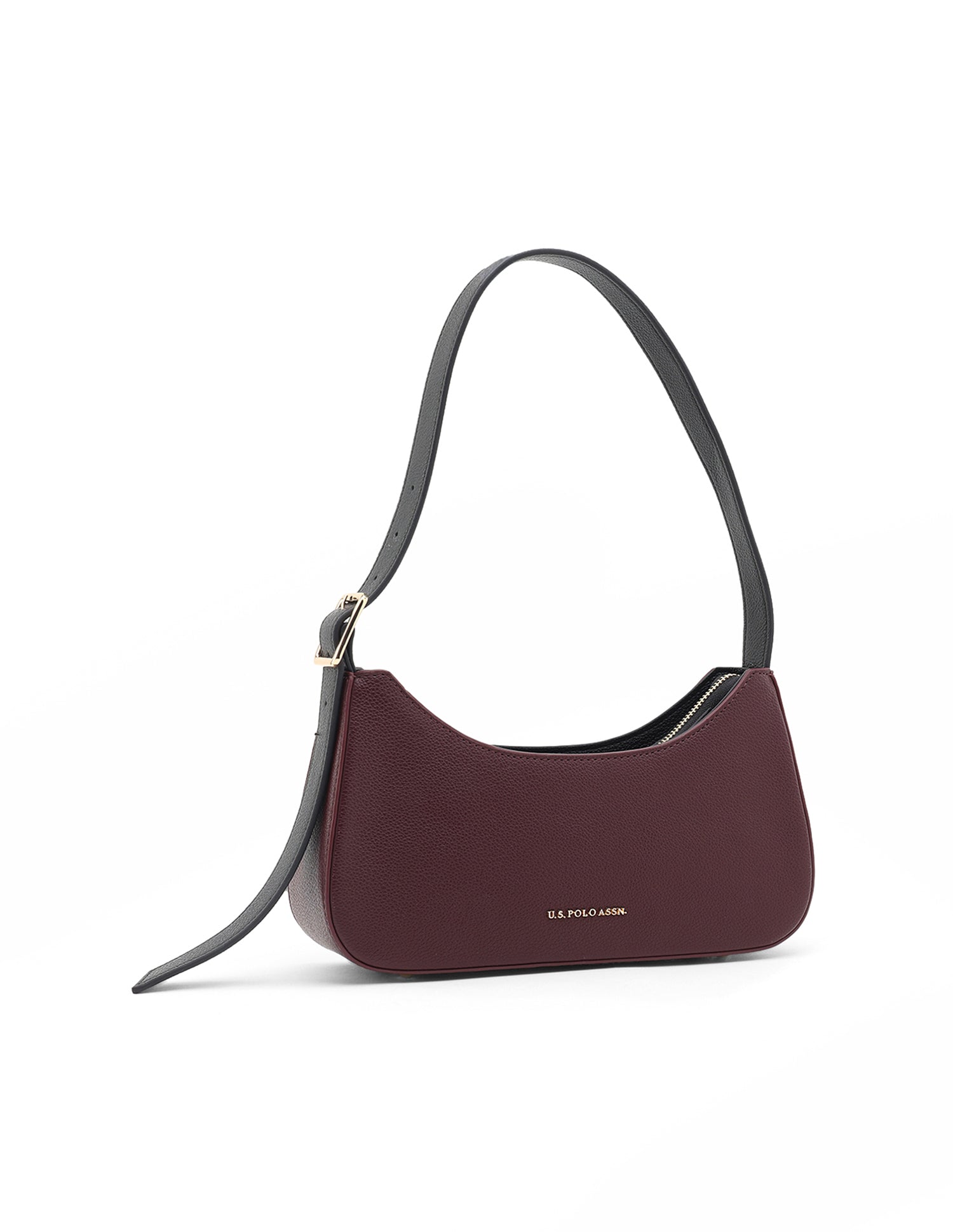 Caramel Shoulder Bag Burgundy - U.S. Polo Assn. India | Large