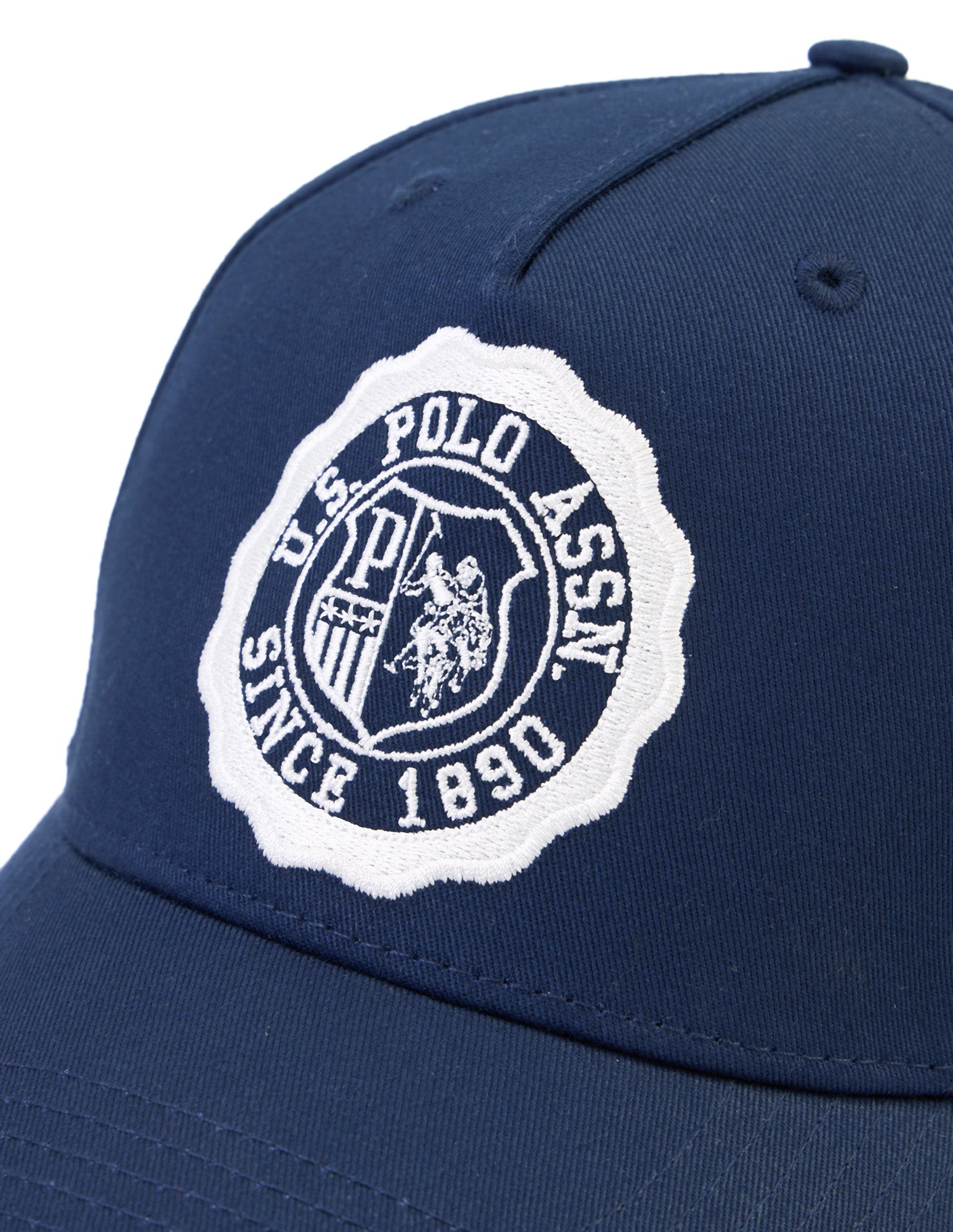 Brand Embroidered Twill Cap Blue - U.S. POLO ASSN. | Large
