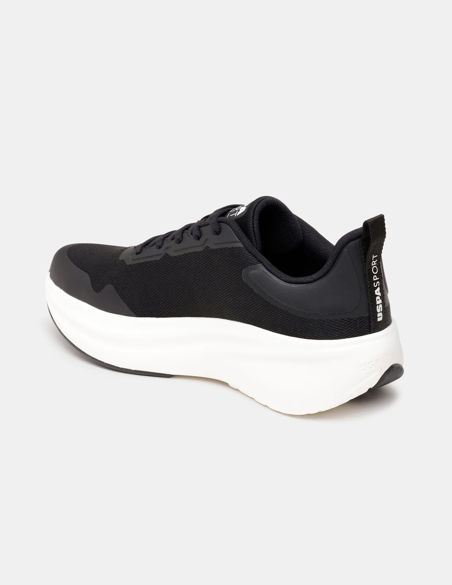 Men Black Blaze Uspa Sport Sneakers Black - U.S. Polo Assn. India | Large