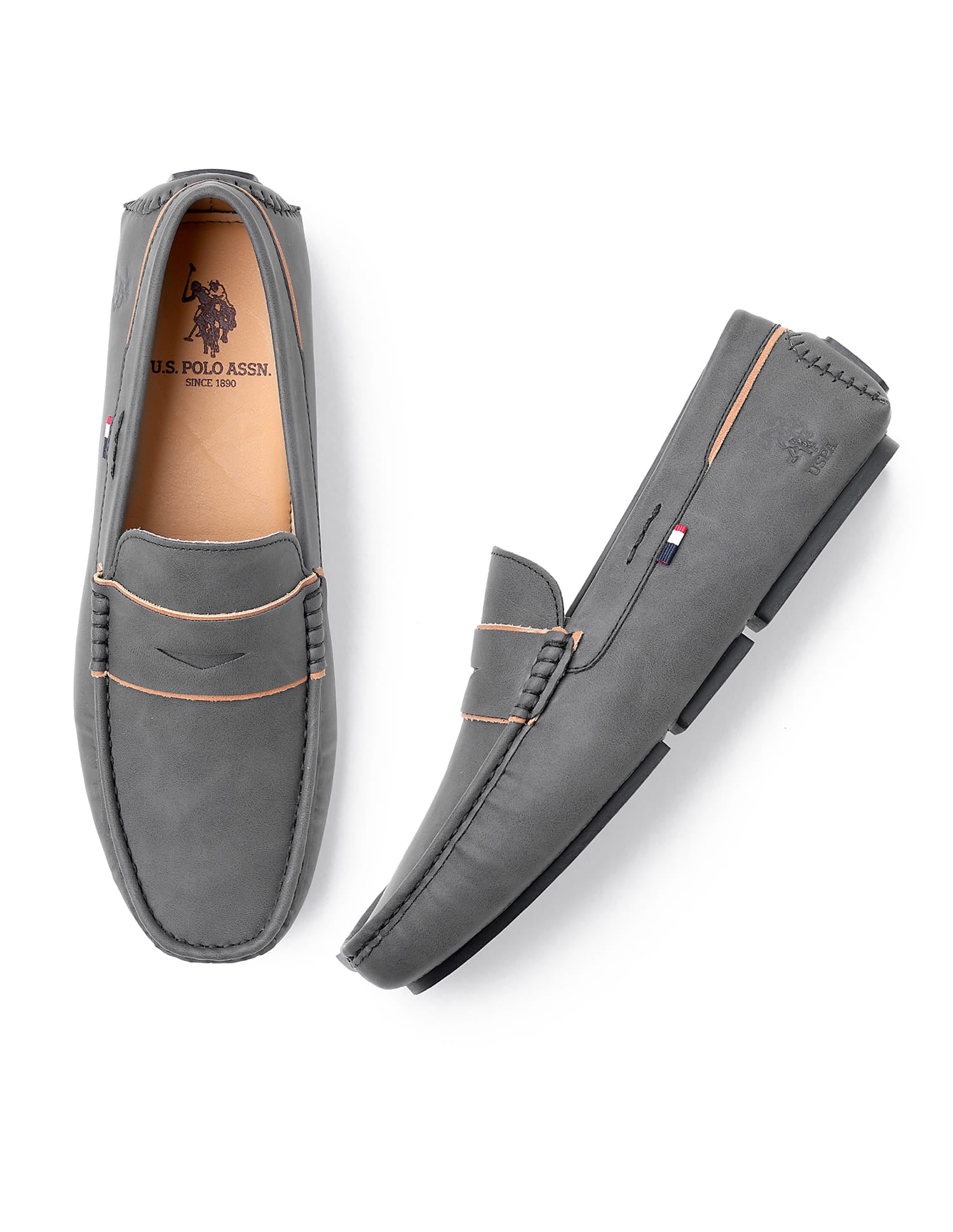 Men Mirano 5.0 Slip On Shoes Black - U.S. Polo Assn. India | Large