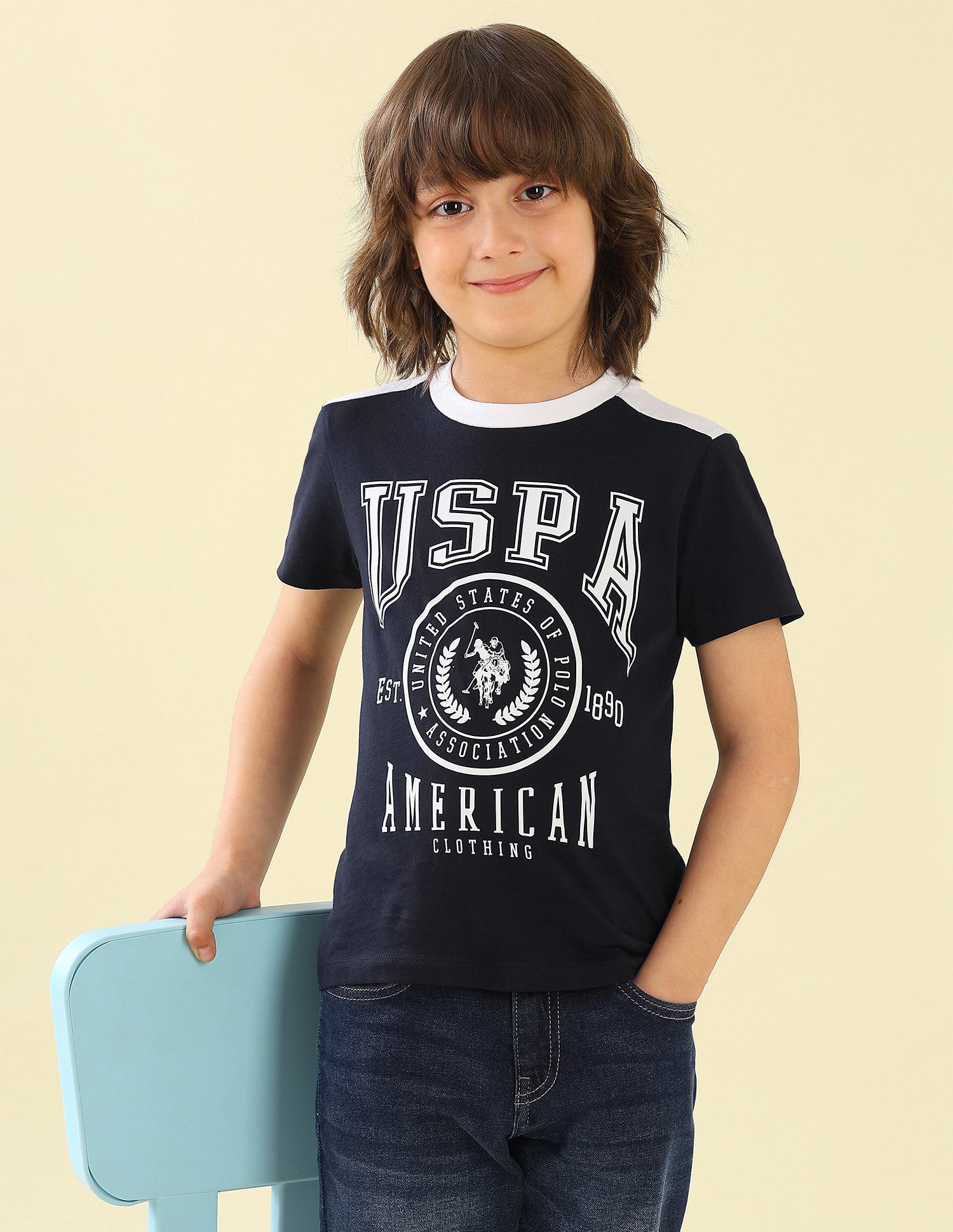 Graphic Brand Printed Regular Fit T-Shirt - Pack Of 2 Multi2 - U.S. Polo Assn. India | Large