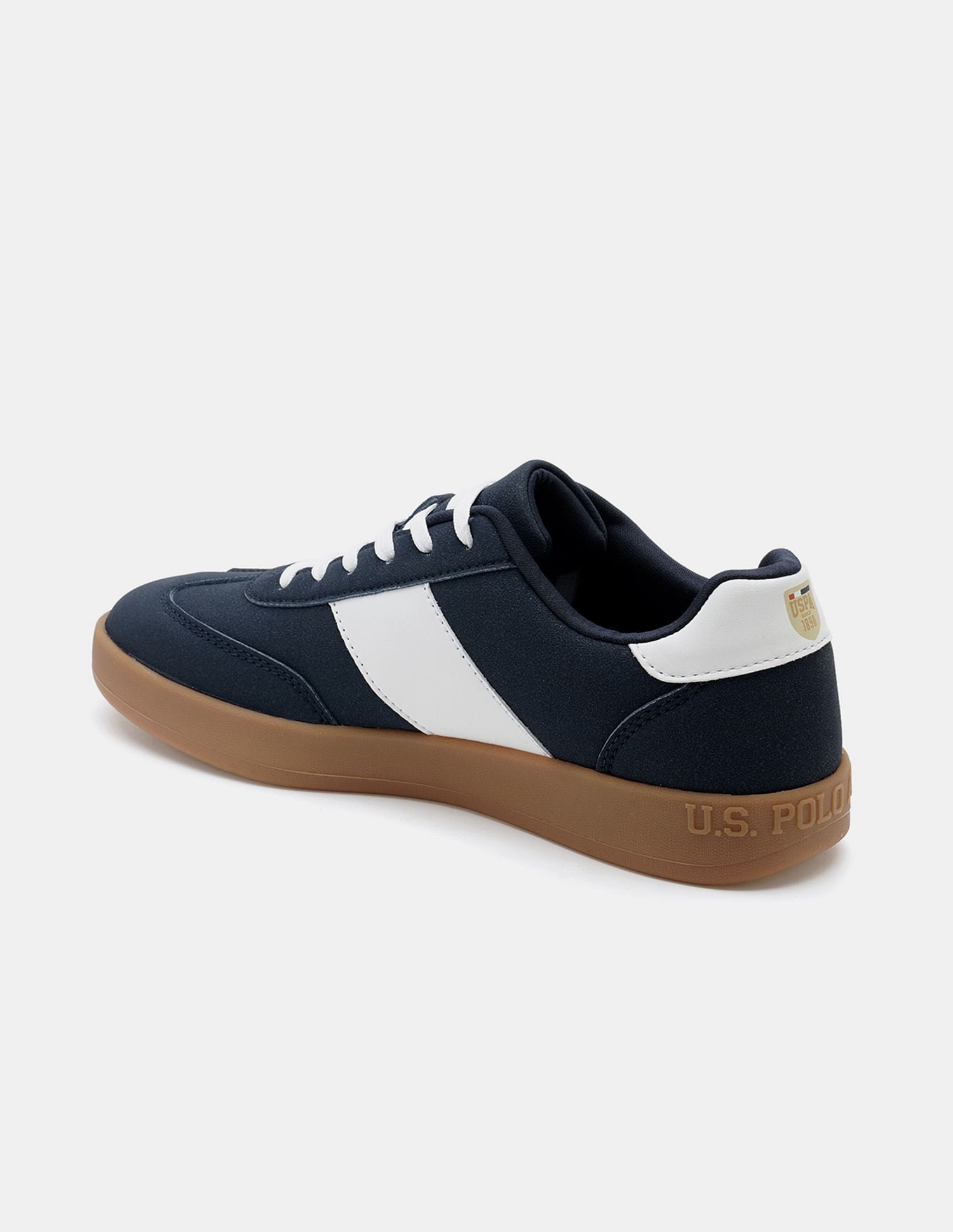 Men Skylar Colour Blocked Sneakers Navy - U.S. Polo Assn. India | Large