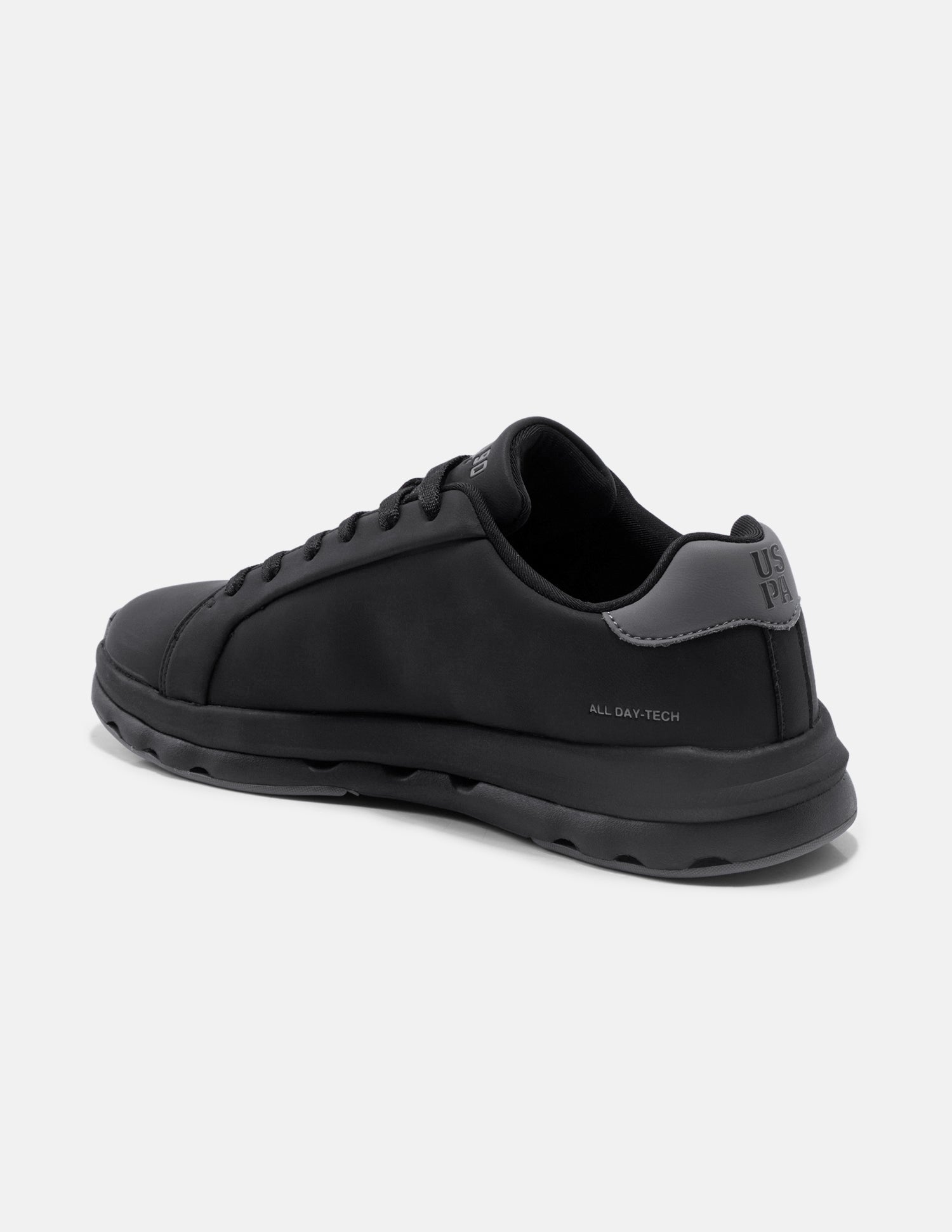 Round Toe Pivot Pro Sneakers Black - U.S. Polo Assn. India | Large