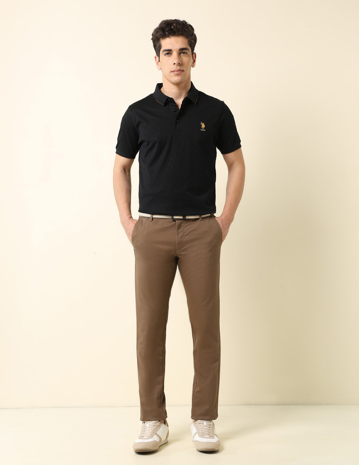Solid Monochrome Majesty Polo Shirt – Polo India