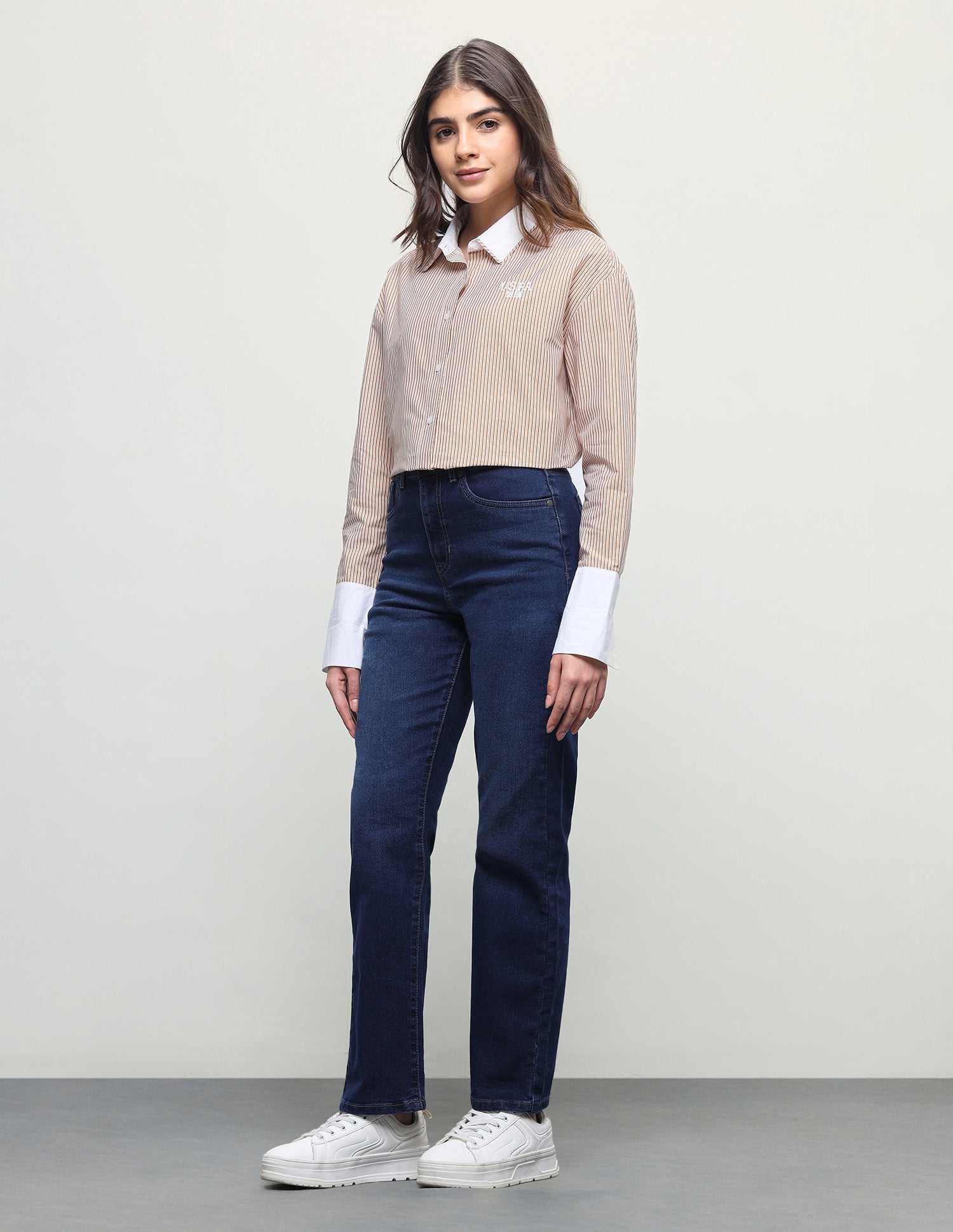 Straight Fit Blue Jeans Blue - U.S. Polo Assn. India | Large