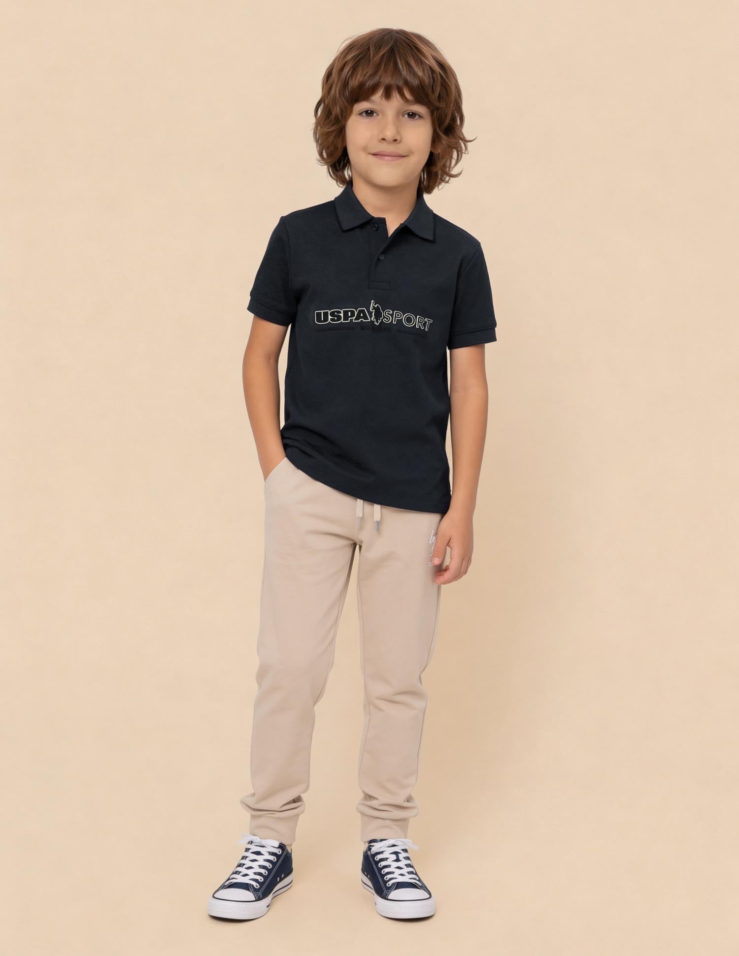 Brand Embossed Regular Fit Polo Shirt Teal - U.S. Polo Assn. India | Large