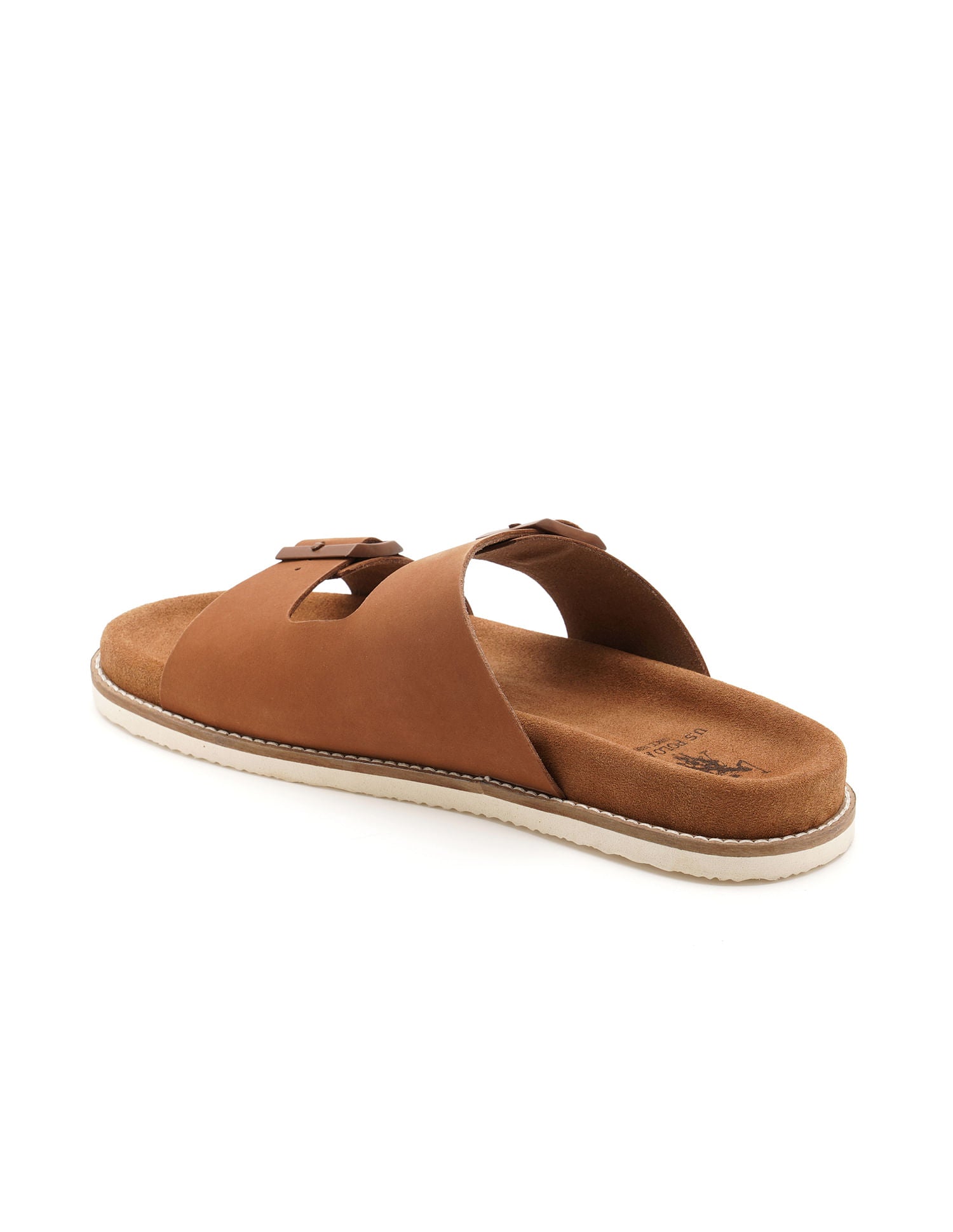 Men Mendy Flat Sandals Tan - U.S. Polo Assn. India | Large