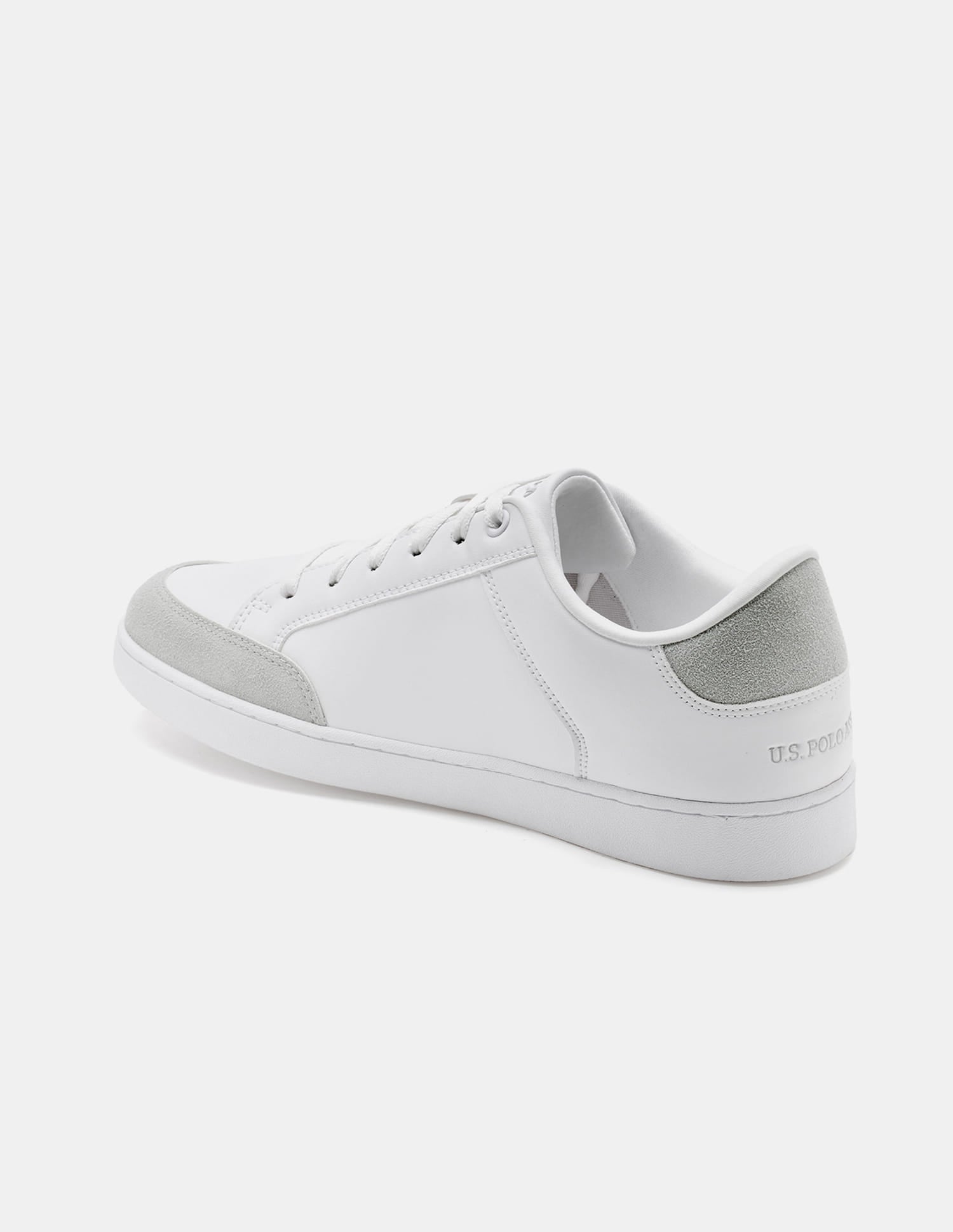Men Vancer 2.0 Colourblocked Sneakers White - U.S. Polo Assn. India | Large