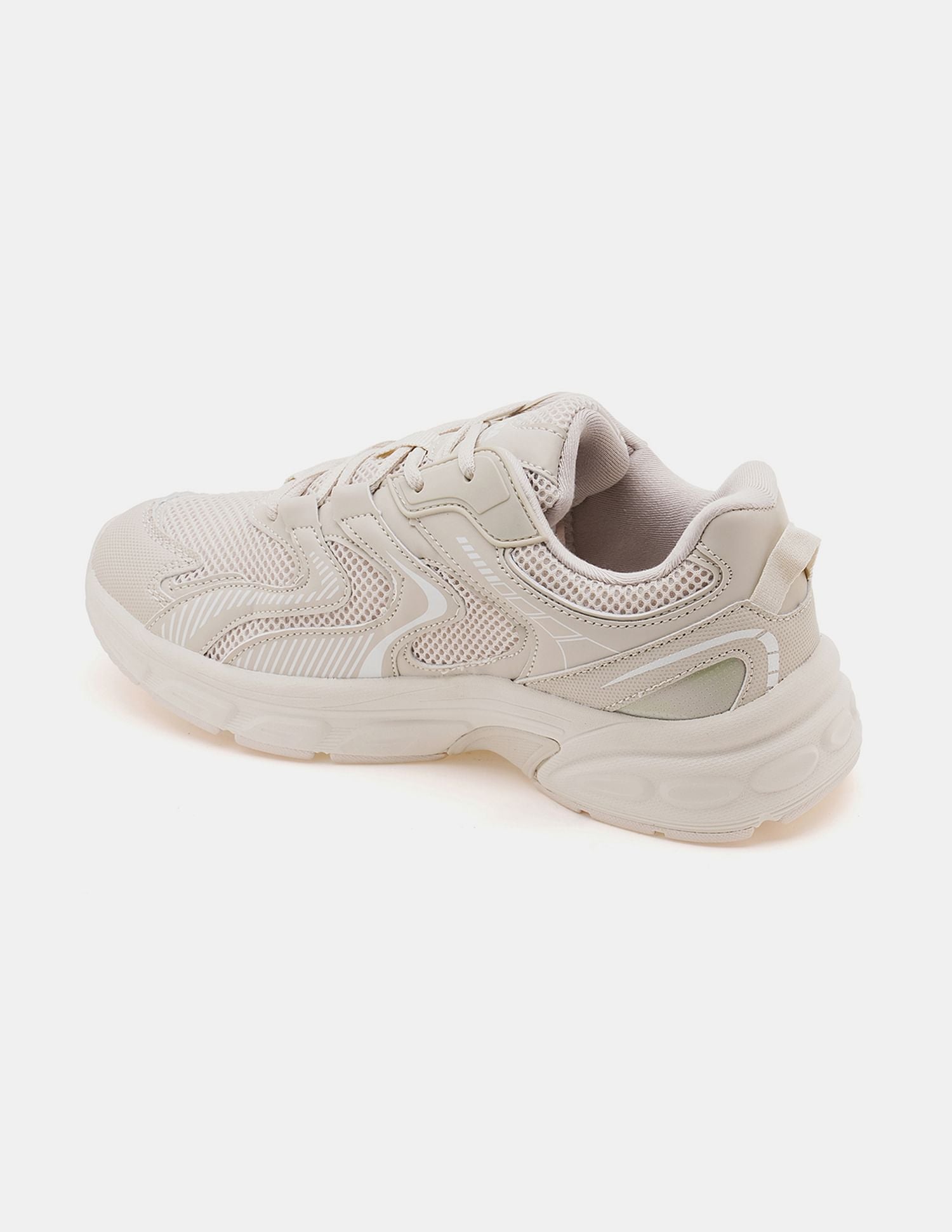 Women So-Young Colour Blocked Sneakers Nude - U.S. POLO ASSN. | Large