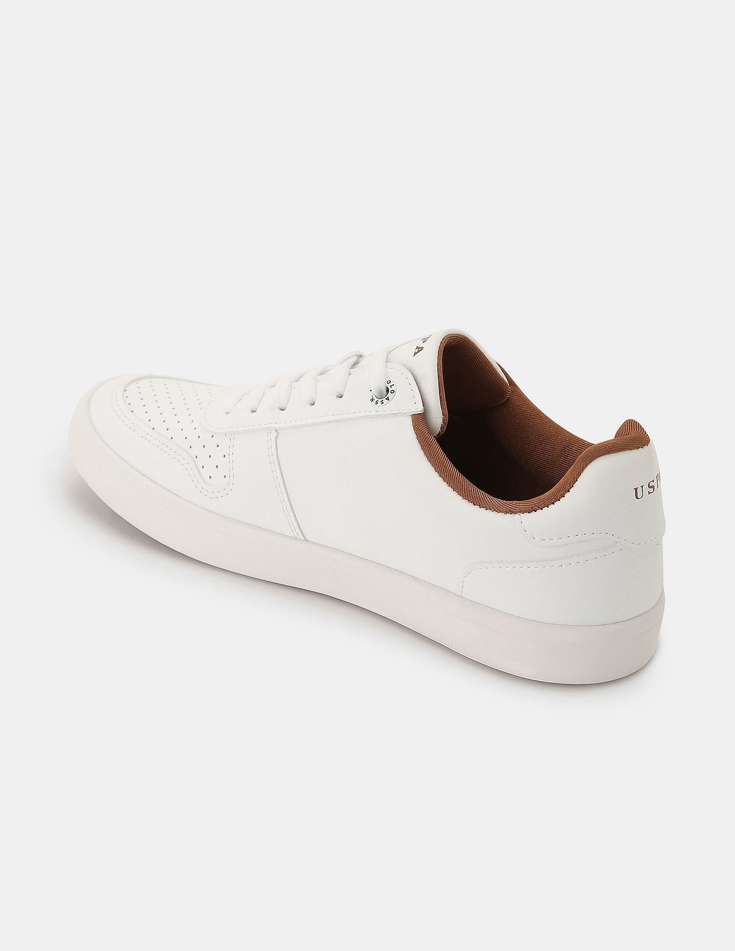 Men Conrad 2.0 Round Toe Sneakers Off White - U.S. POLO ASSN. | Large