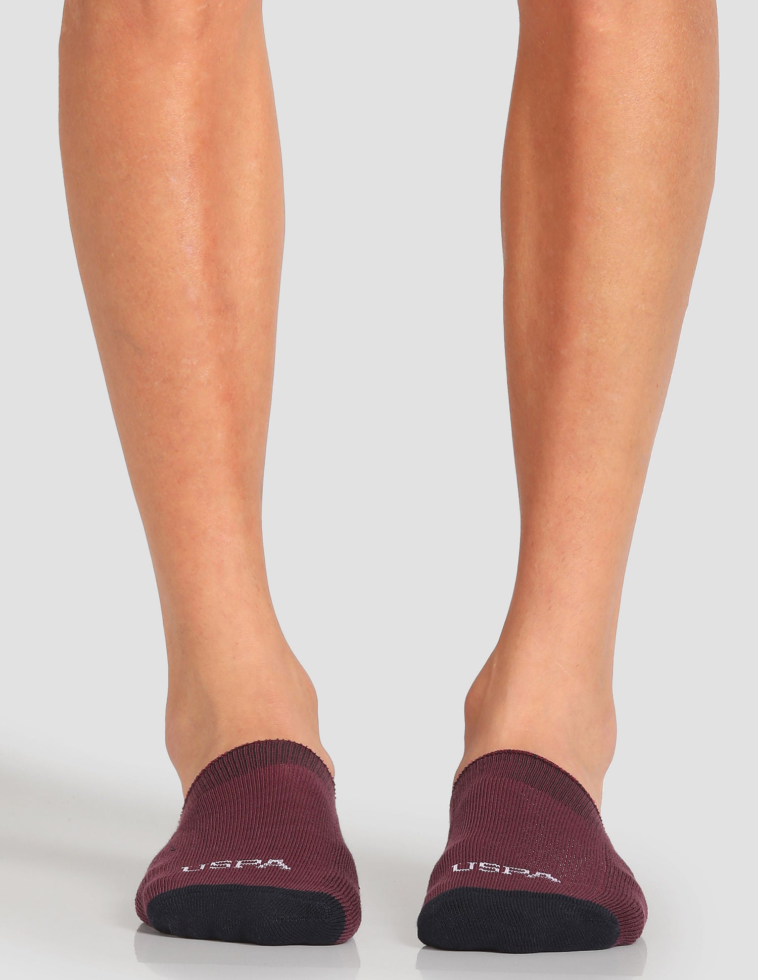 Terry Finish No Show ES004 Socks - Pack Of 3 Set Sail, Fig and Mineral Yellow - U.S. POLO ASSN. | Large