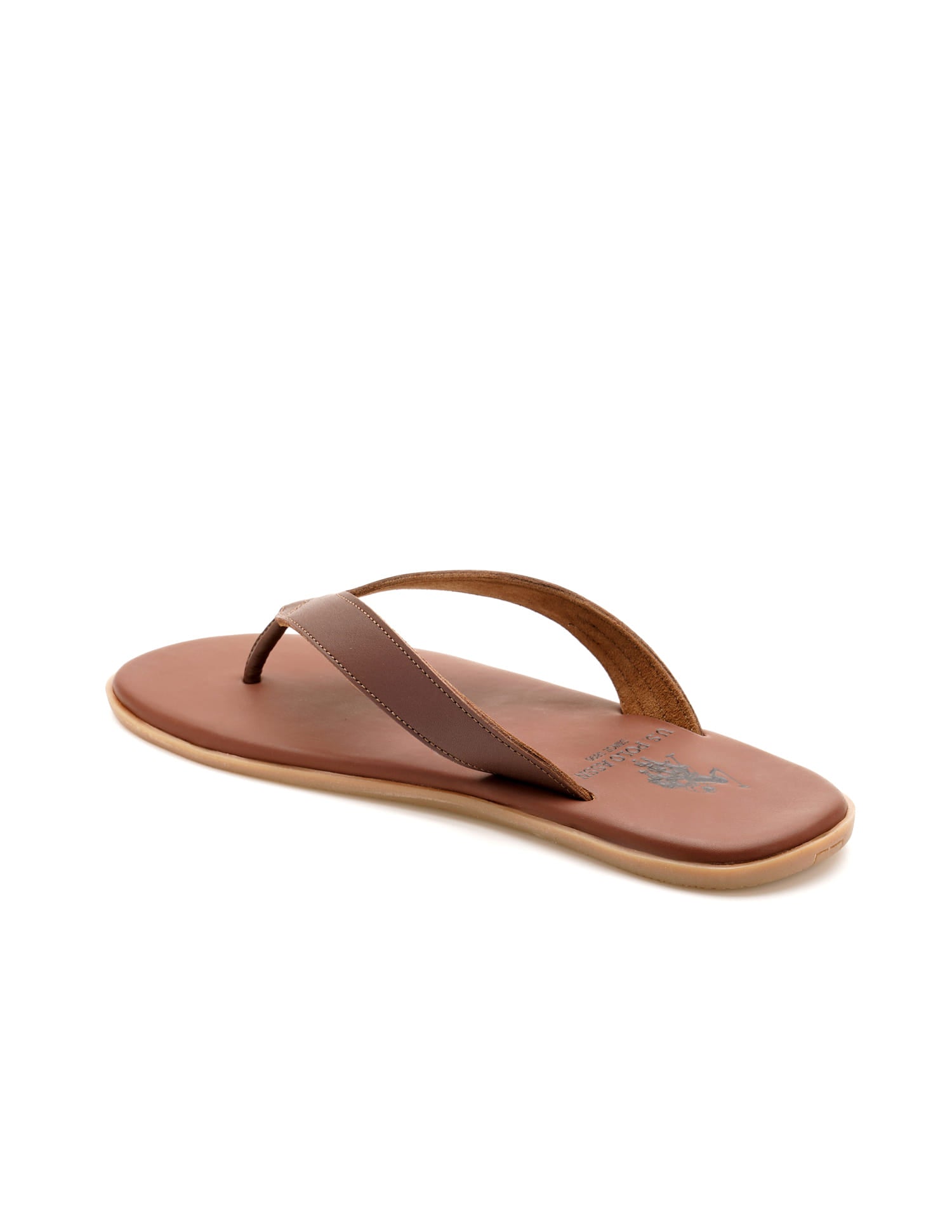 Men Aura 2.0 Flip Flops Brown - U.S. Polo Assn. India | Large
