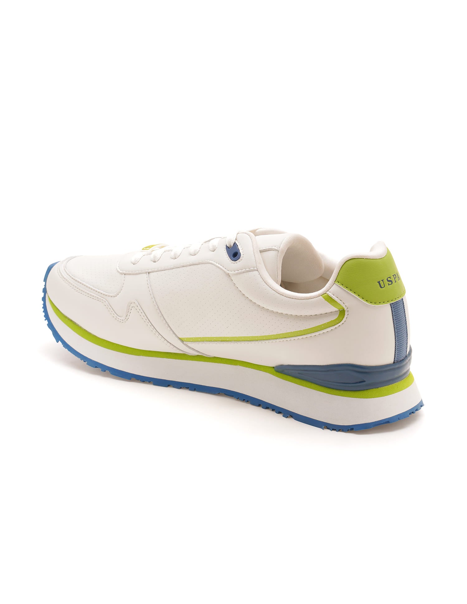 Men Lowen 2.0 Solid Sneakers Off White - U.S. Polo Assn. India | Large