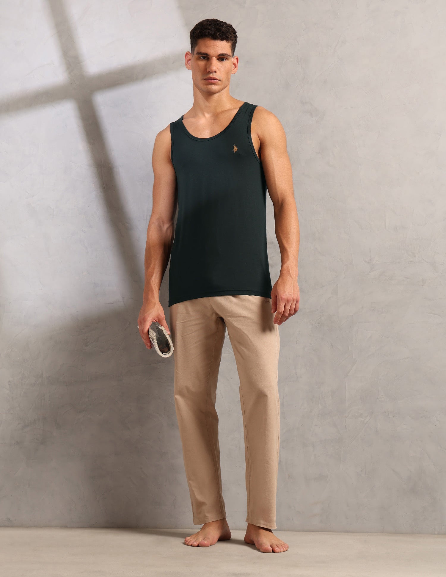 Moisture Wicking Comfort Fit PV003 Vest - Pack Of 1 Scarab - U.S. POLO ASSN. | Large