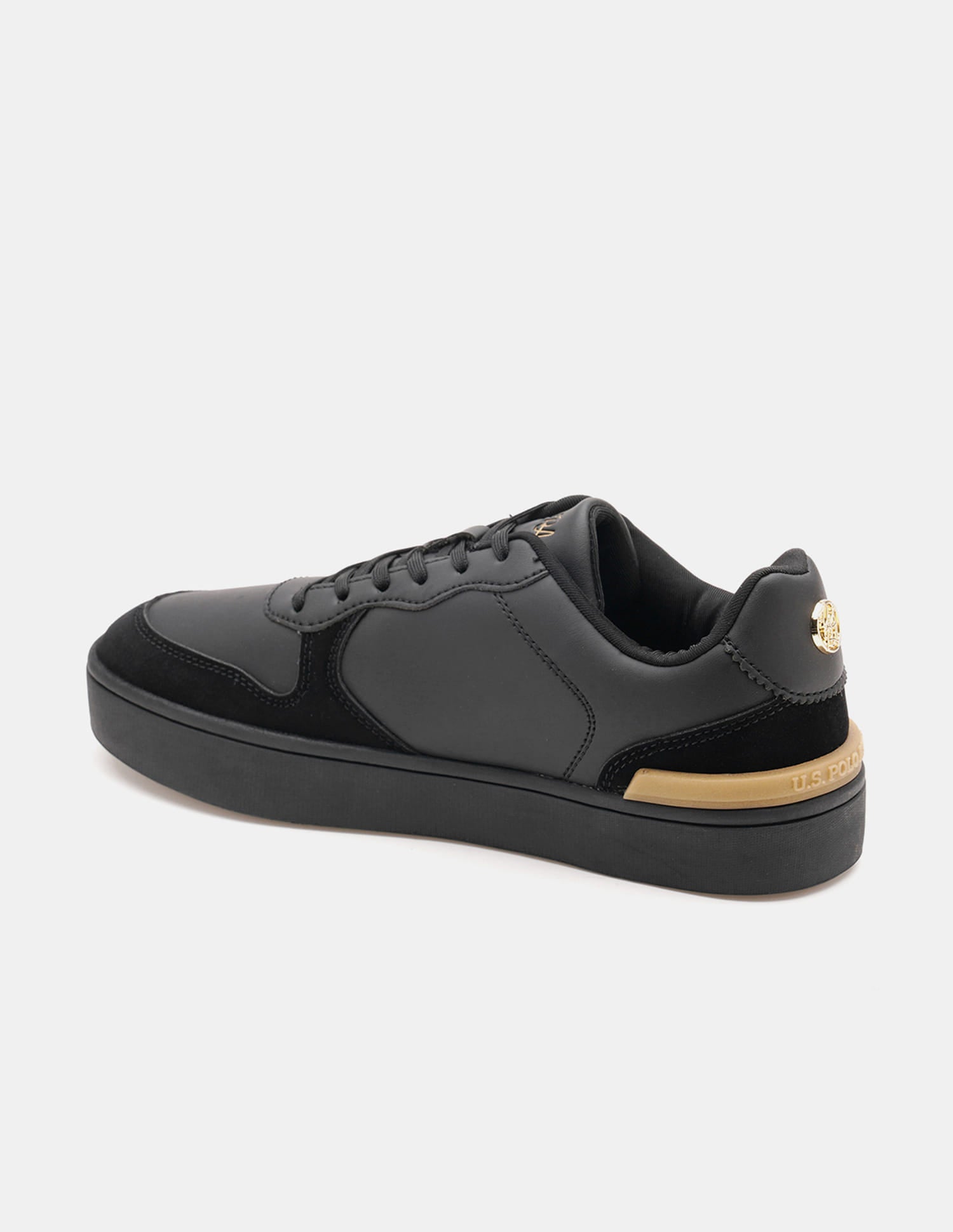 Women Ingrid 2.0 Colour Blocked Sneakers Black - U.S. Polo Assn. India | Large