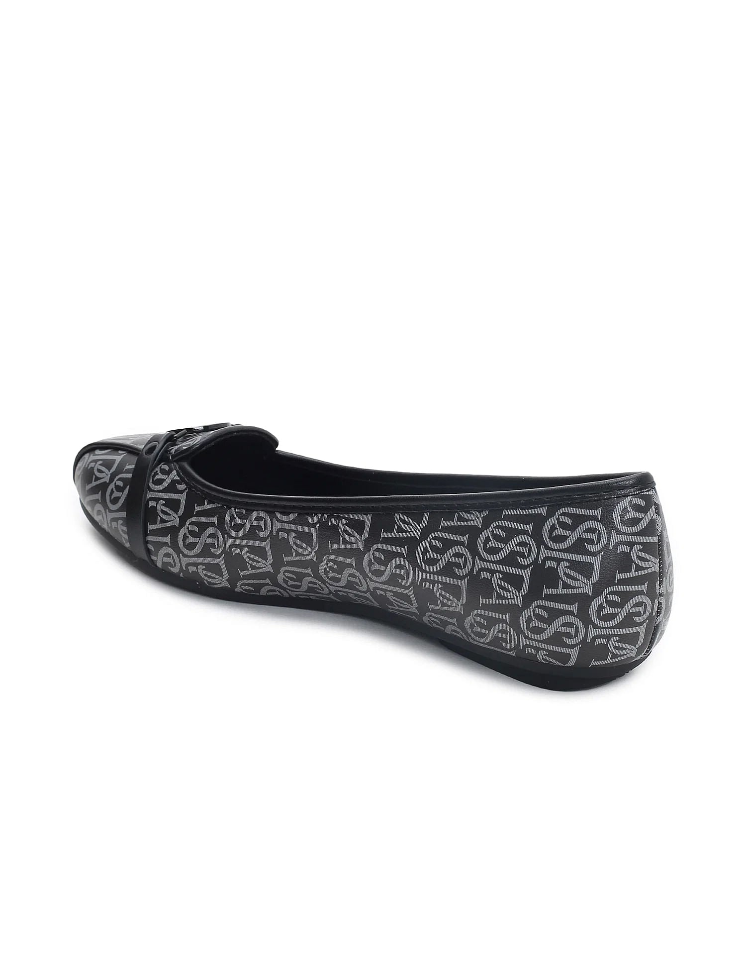 Brand Print Alina 2.0 Ballerinas Black - U.S. POLO ASSN. | Large