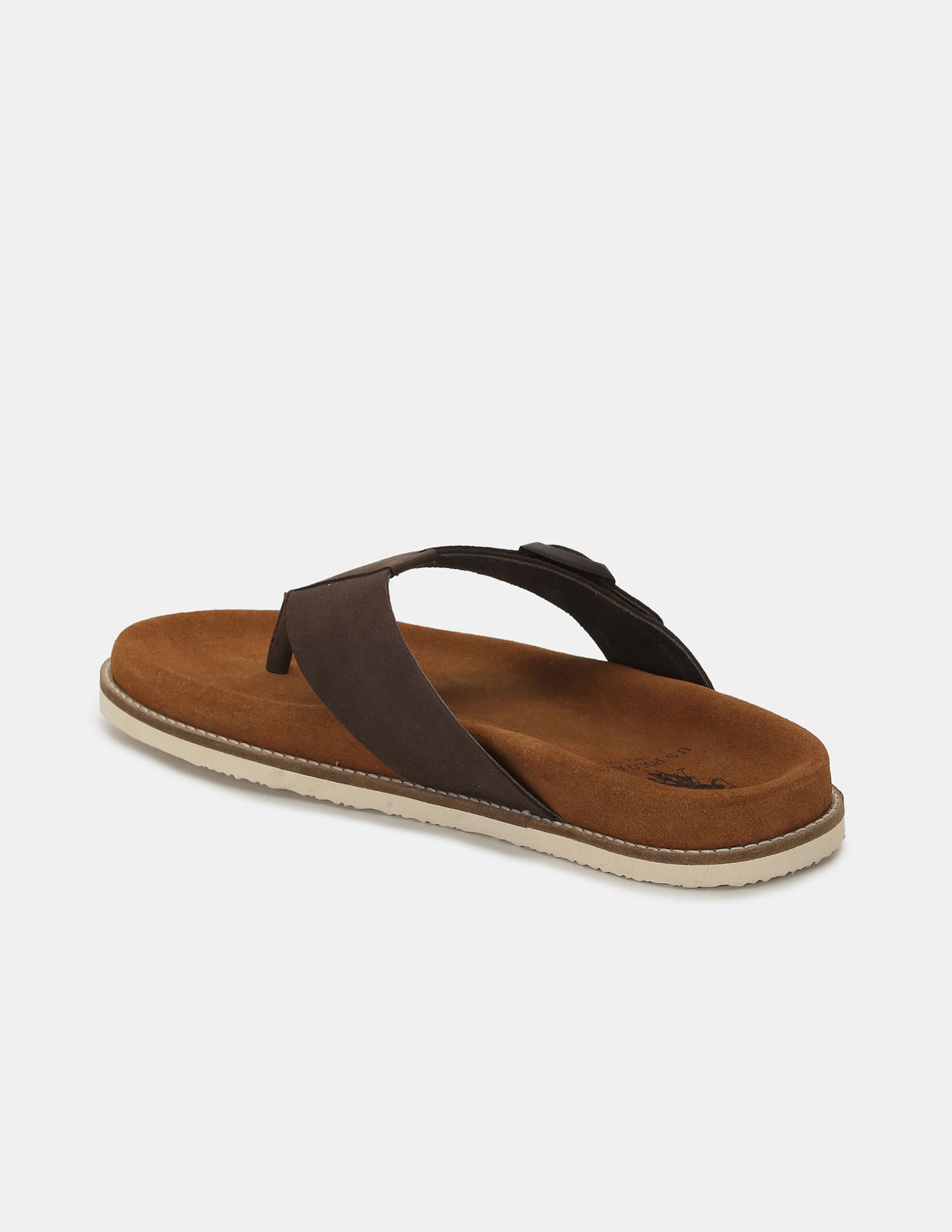 Men Ranger Flip Flops Brown - U.S. POLO ASSN. | Large