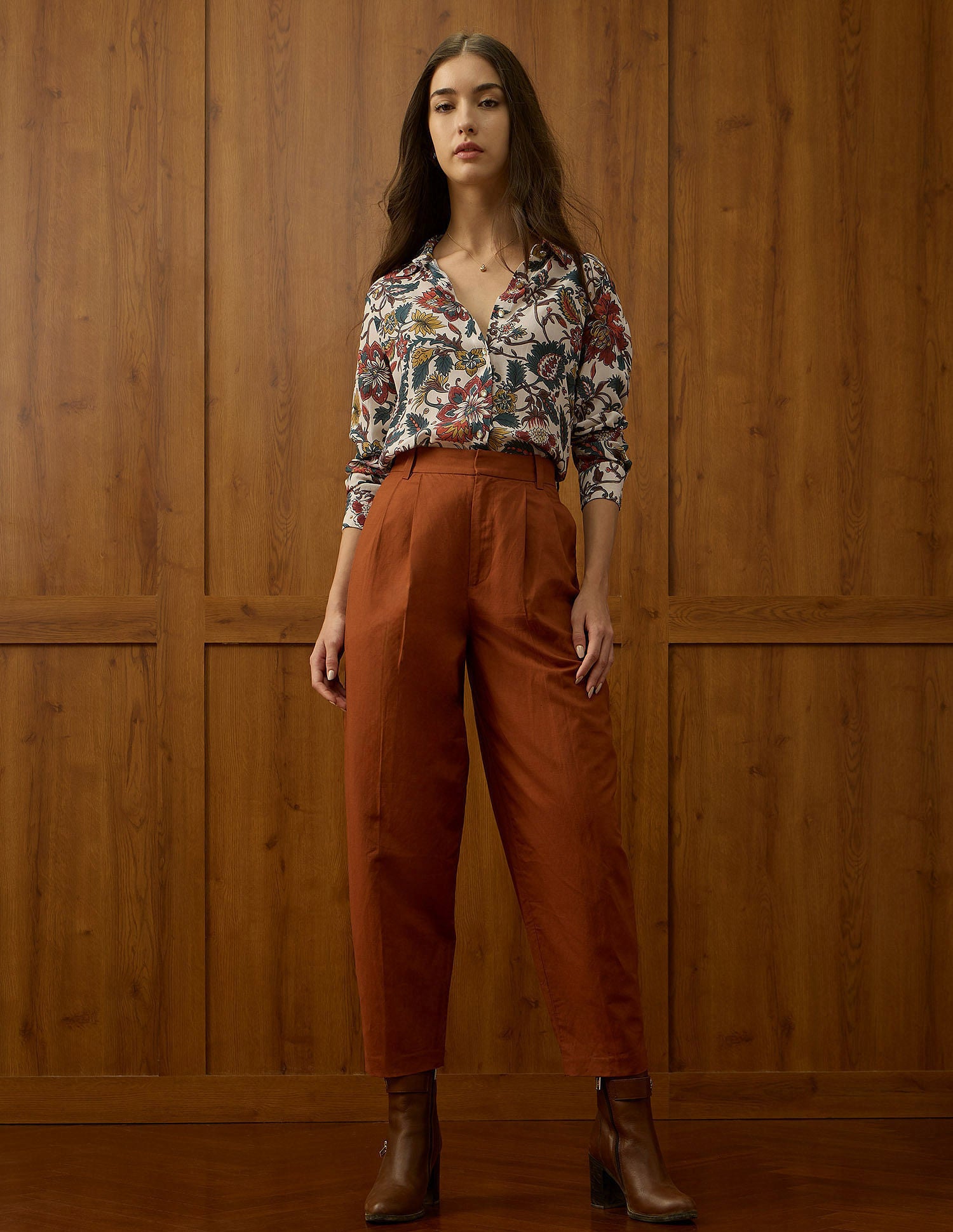 Regular Fit Floral Printed Shirt Multi-colour - U.S. POLO ASSN. | Large