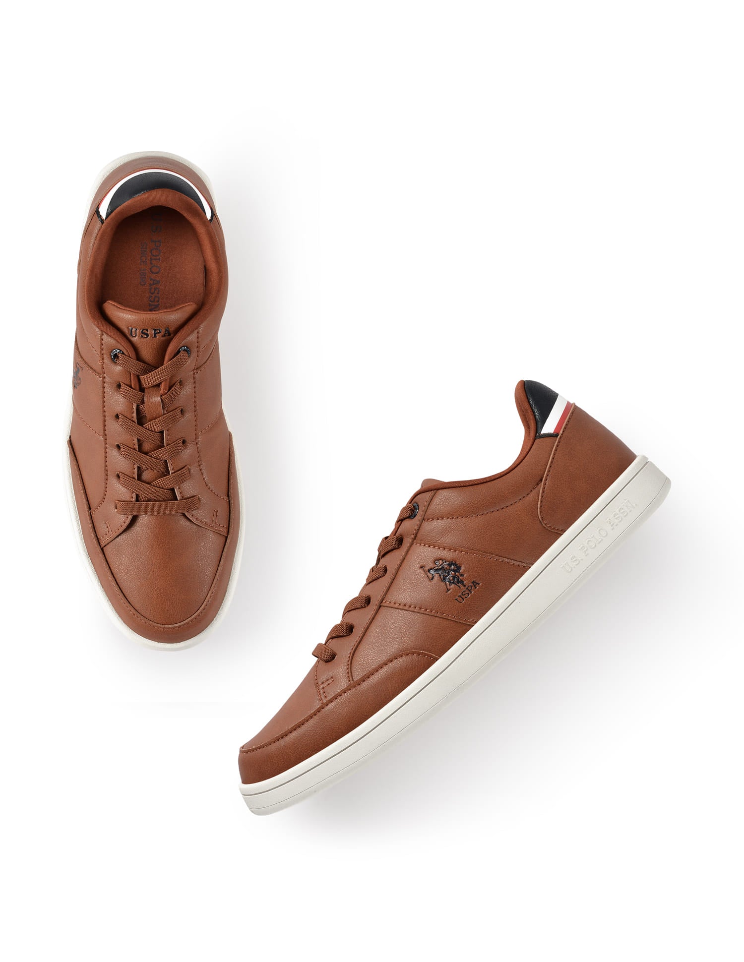 Men Ulrin 2.0 Tan All Day Sneakers Tan - U.S. Polo Assn. India | Large
