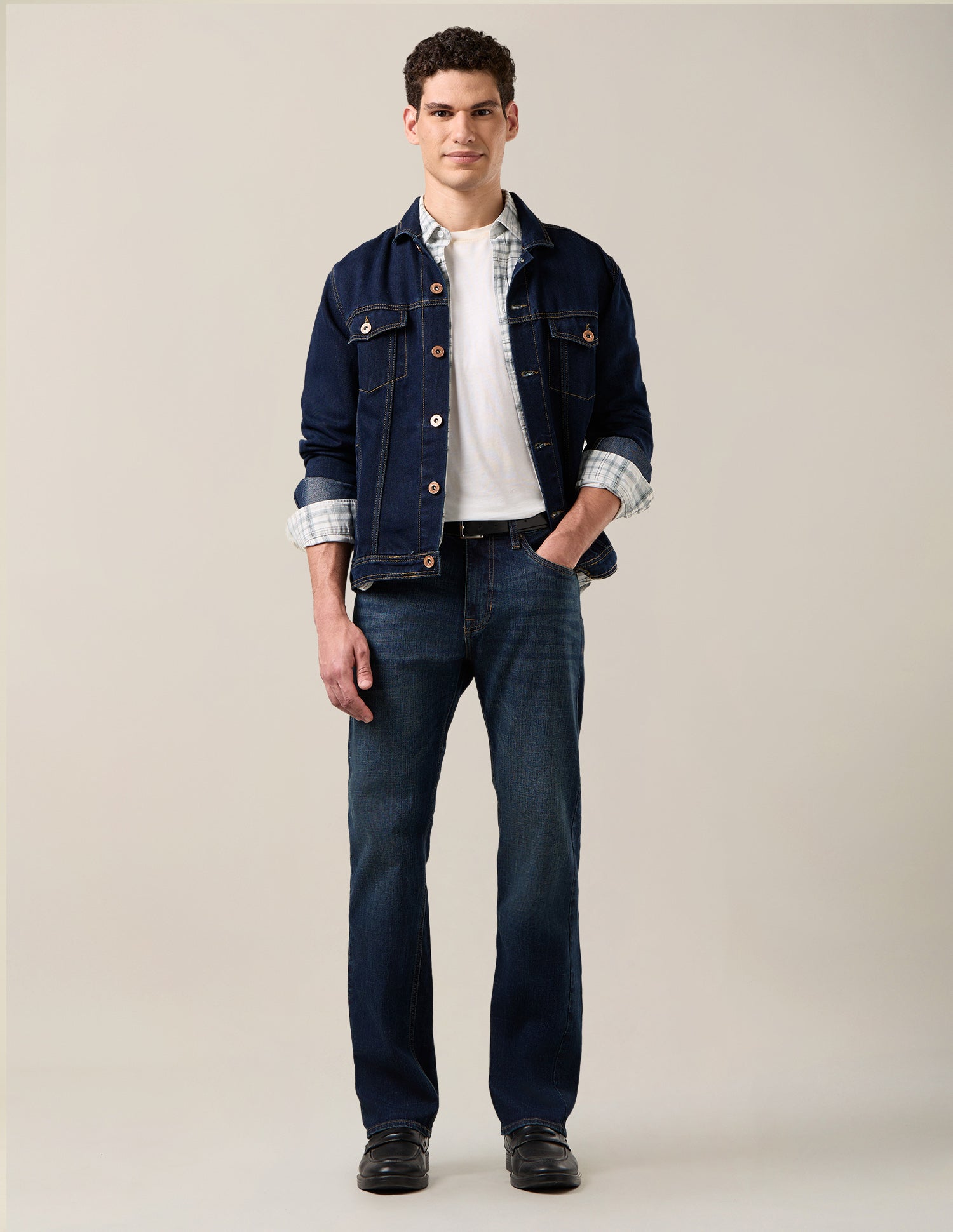 Mason Regular Straight Fit Blue Jeans Dark Indigo - U.S. Polo Assn. India | Large