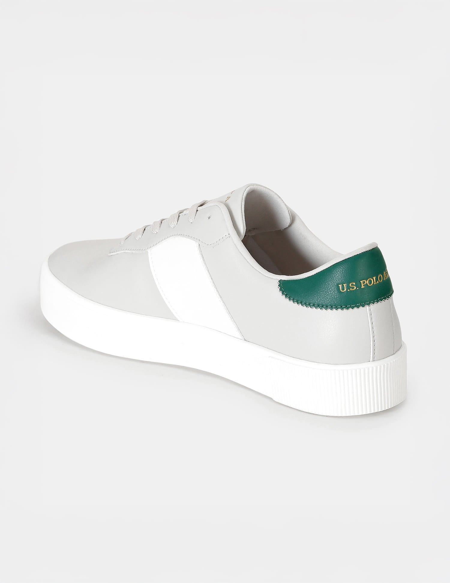 Men Colour Blocked Mees 2.0 Sneakers Light Grey - U.S. Polo Assn. India | Large