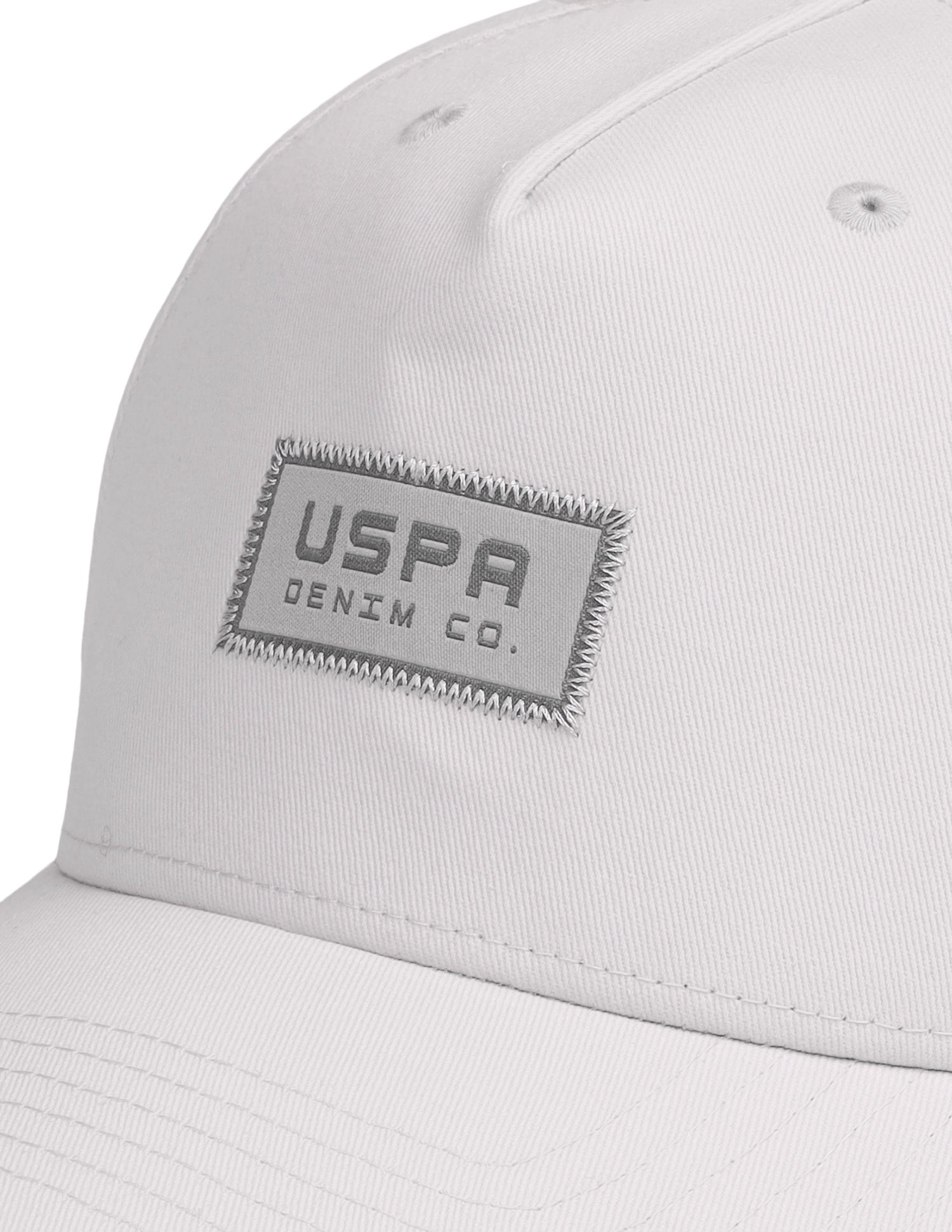 Solid Twill Cap Light Grey - U.S. Polo Assn. India | Large