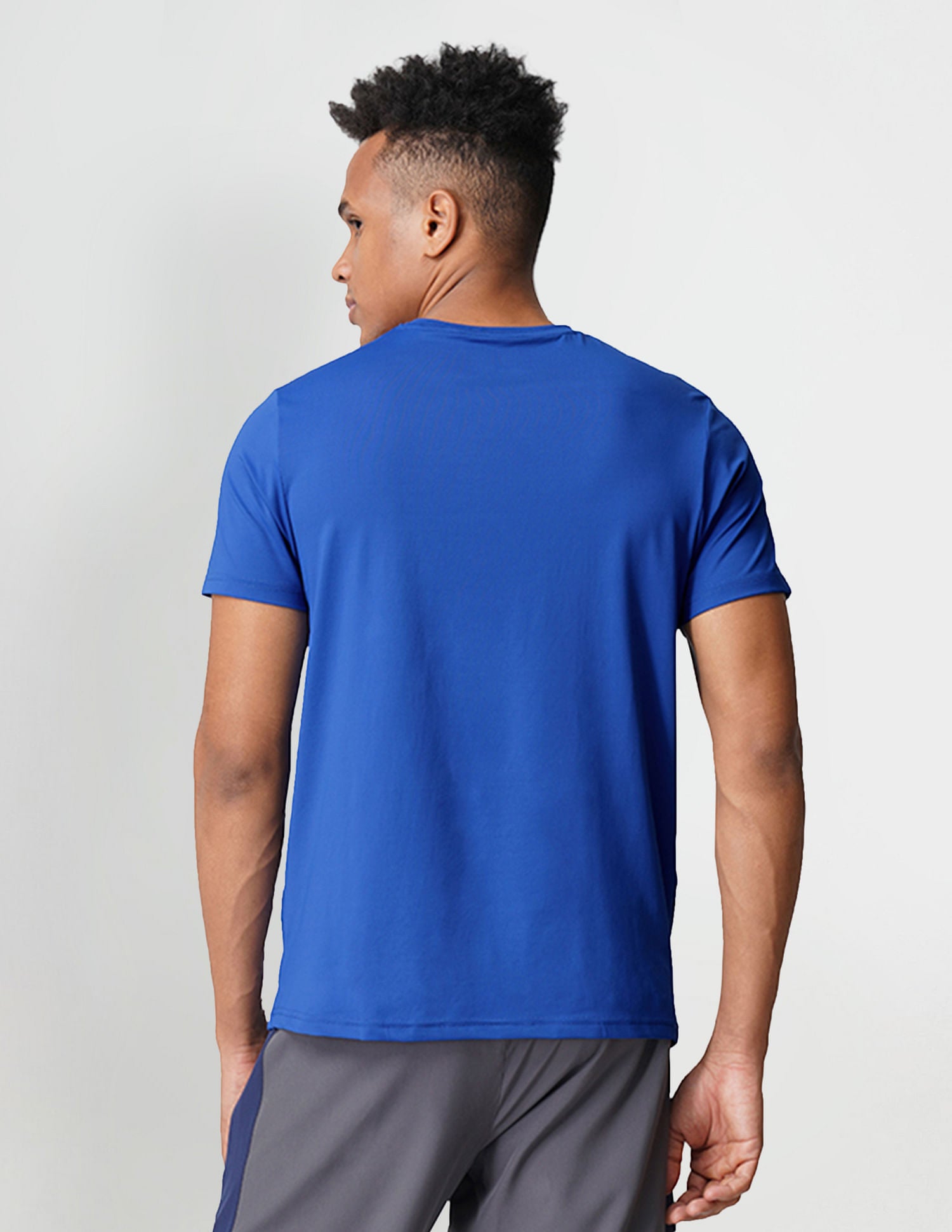 Brand Print Crew Neck I713 Lounge T-Shirt - Pack Of 1 Blue - U.S. POLO ASSN. | Large