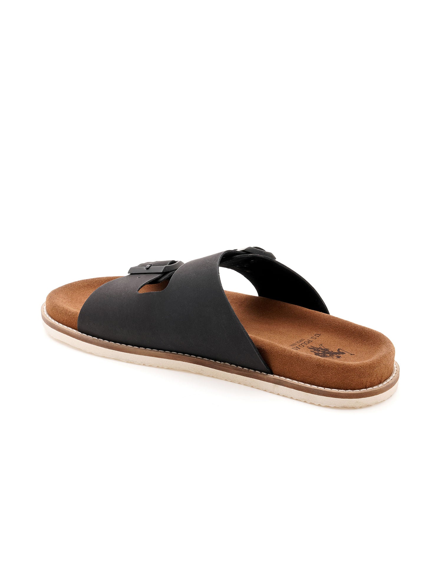 Buckle Strap Mendy Sandals Black - U.S. Polo Assn. India | Large