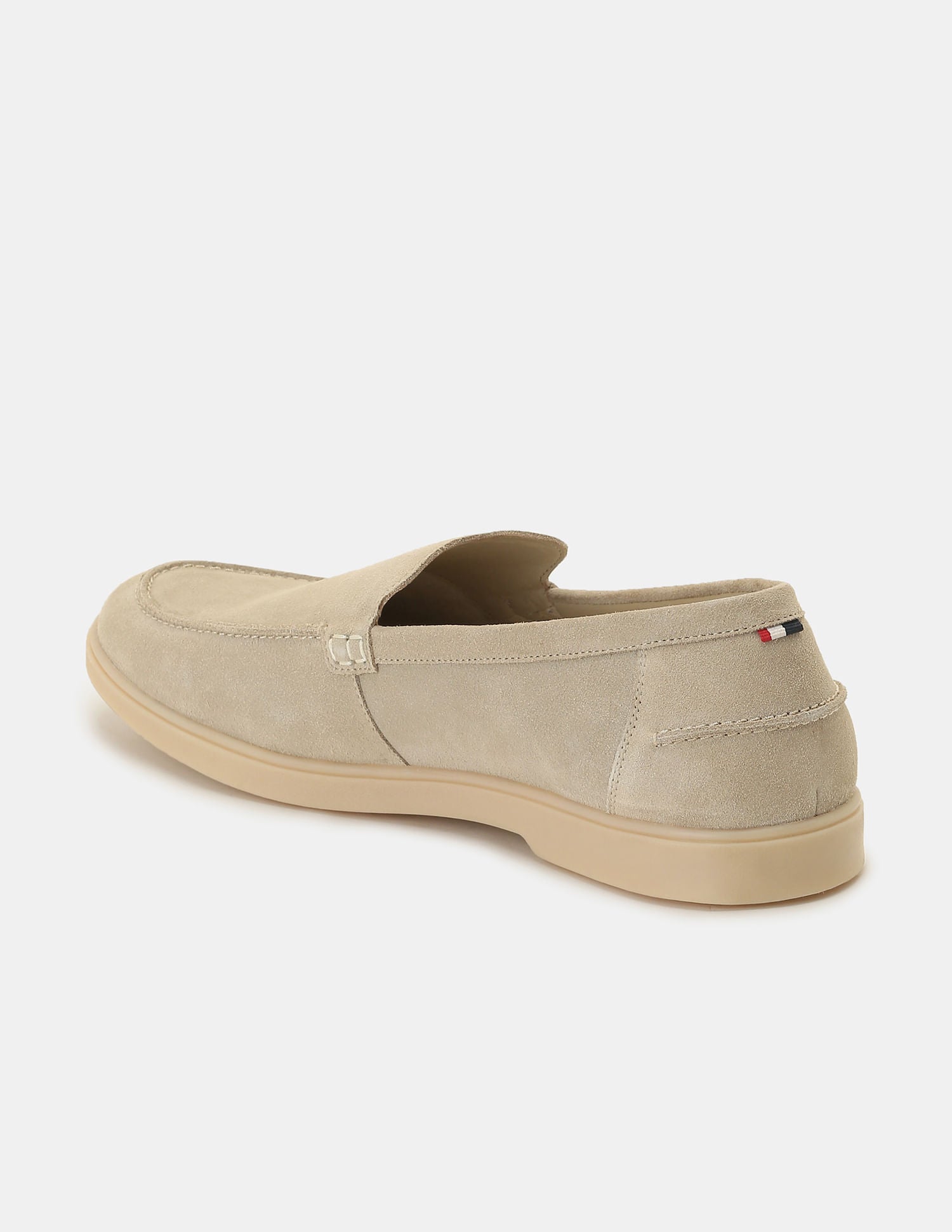 Men Round Toe Mael Slip-On Shoes Beige - U.S. Polo Assn. India | Large