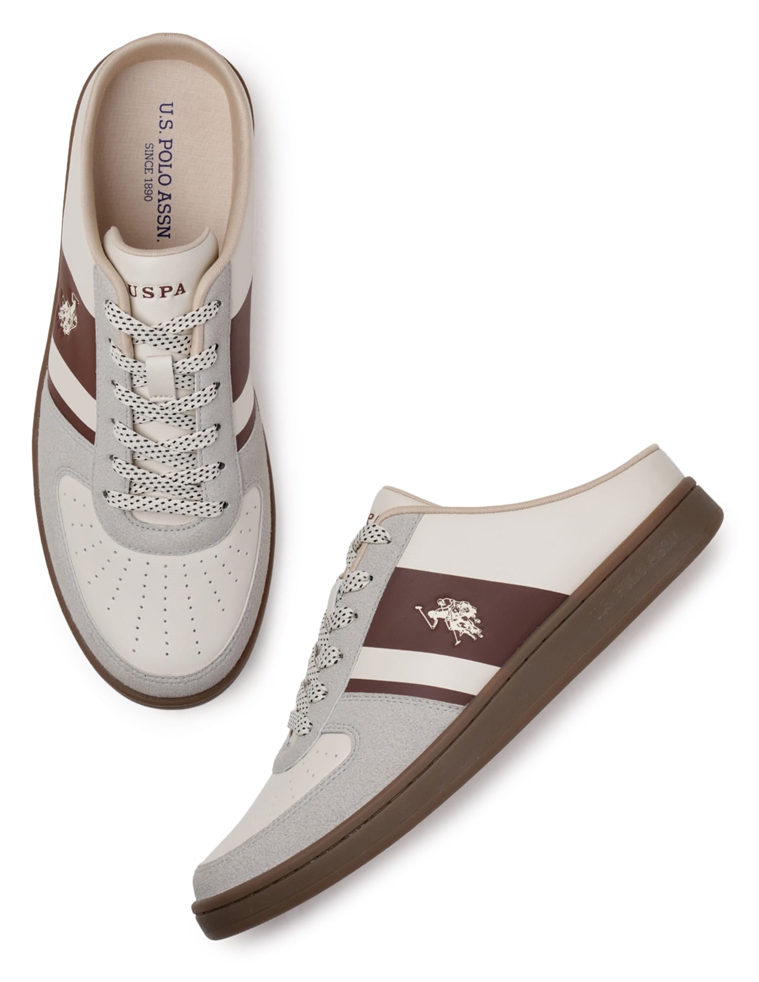Camon 2.0 Low Top Sneakers Beige - U.S. Polo Assn. India | Large