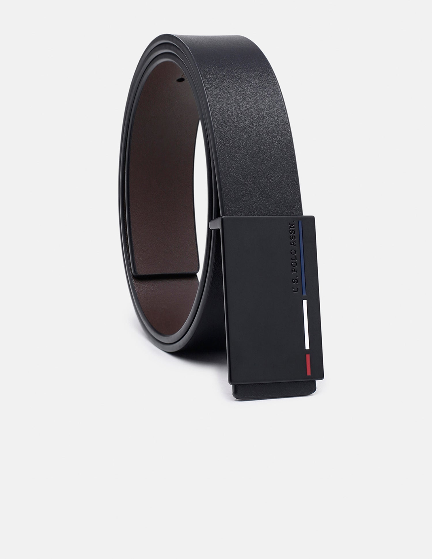 Reversible Leather Belt Black - U.S. Polo Assn. India | Large
