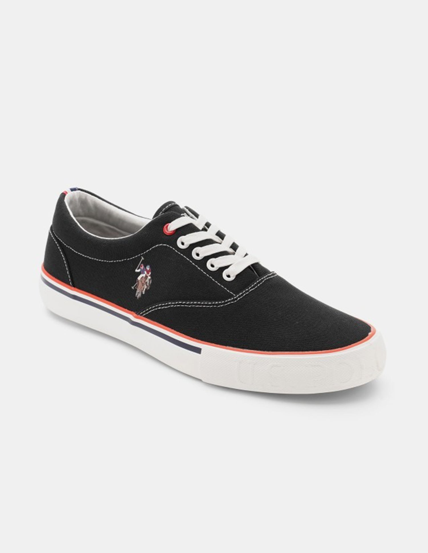 Men Clyde Blk 2.0 Lace-Ups Sneakers Black - U.S. Polo Assn. India | Large