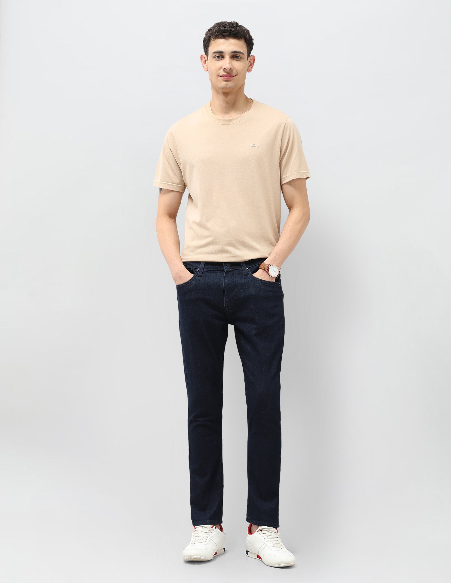 Henry Tapered Fit Mid Rise Jeans Dark Blue - U.S. POLO ASSN. | Large