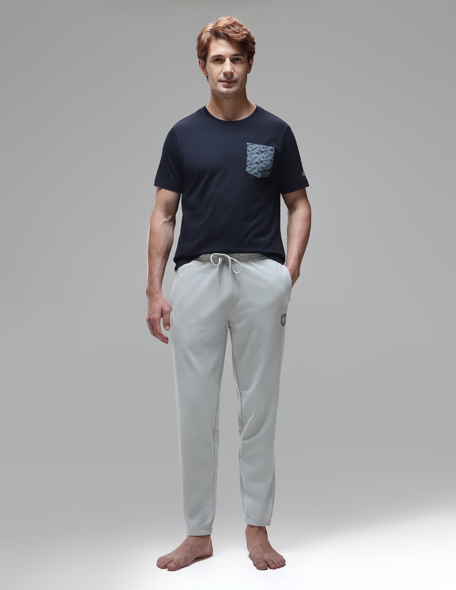 Breathable Comfort Fit OEE18 Lounge T-Shirt Navy - U.S. Polo Assn. India | Large