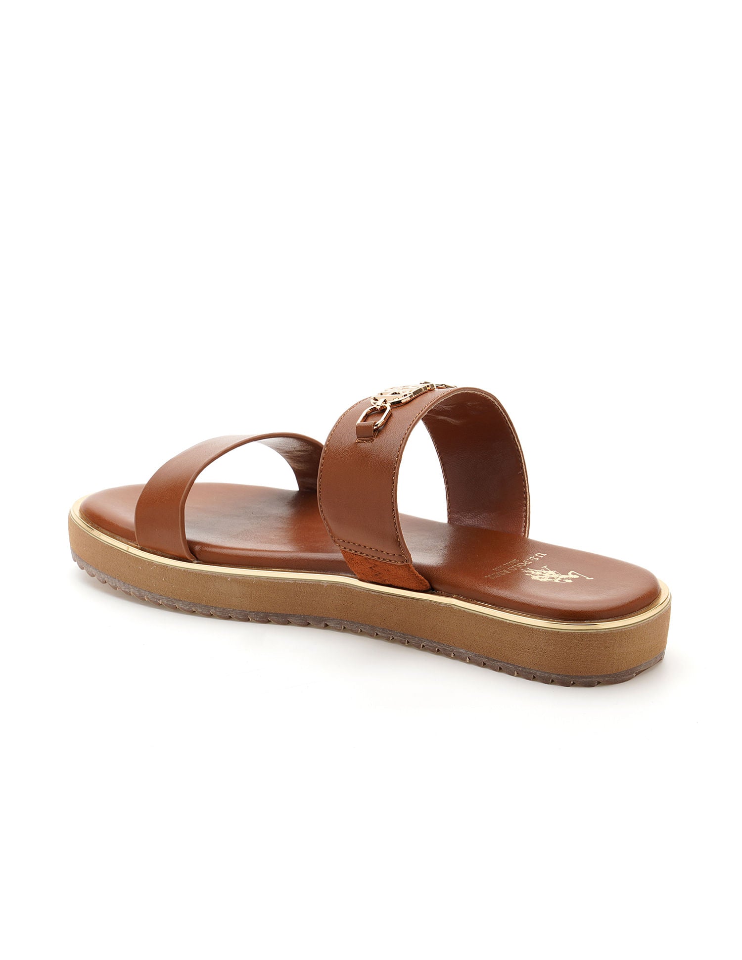 Comfort EVA Flat Cinzia Sandals Tan - U.S. POLO ASSN. | Large