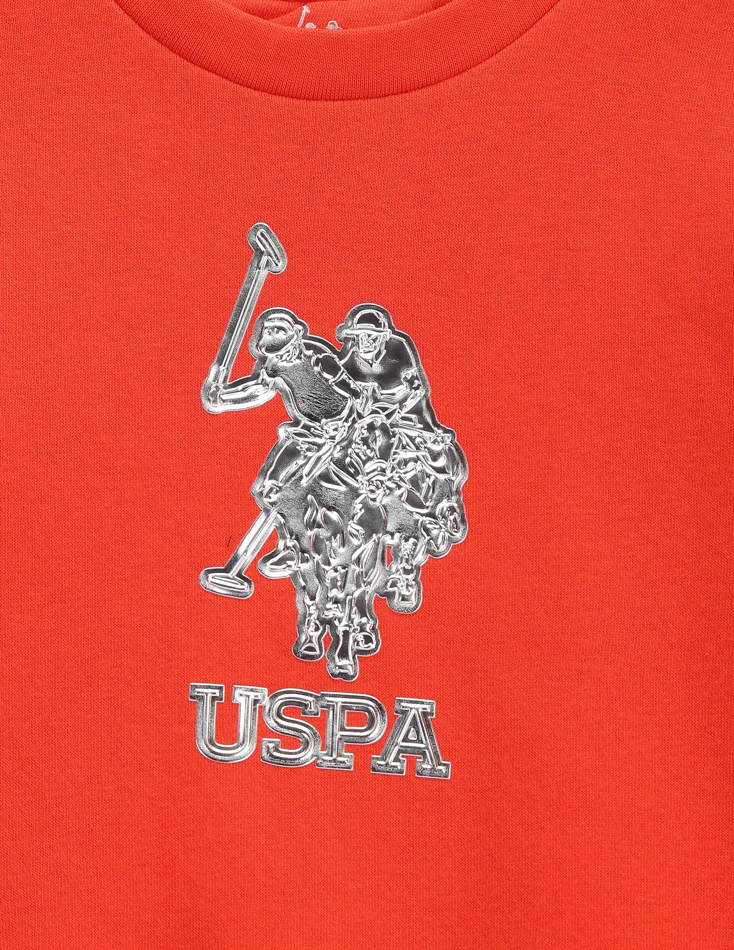 Boys Graphic Print T-Shirt Red - U.S. POLO ASSN. | Large