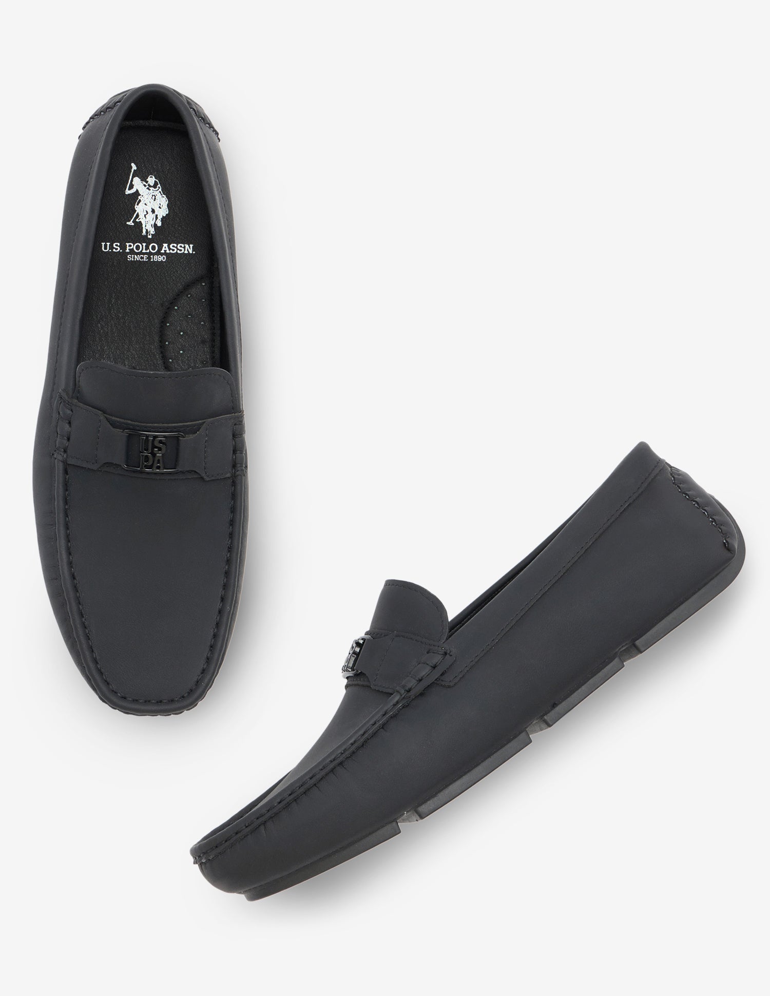 Slip-Ons Hollis Loafers Black - U.S. Polo Assn. India | Large