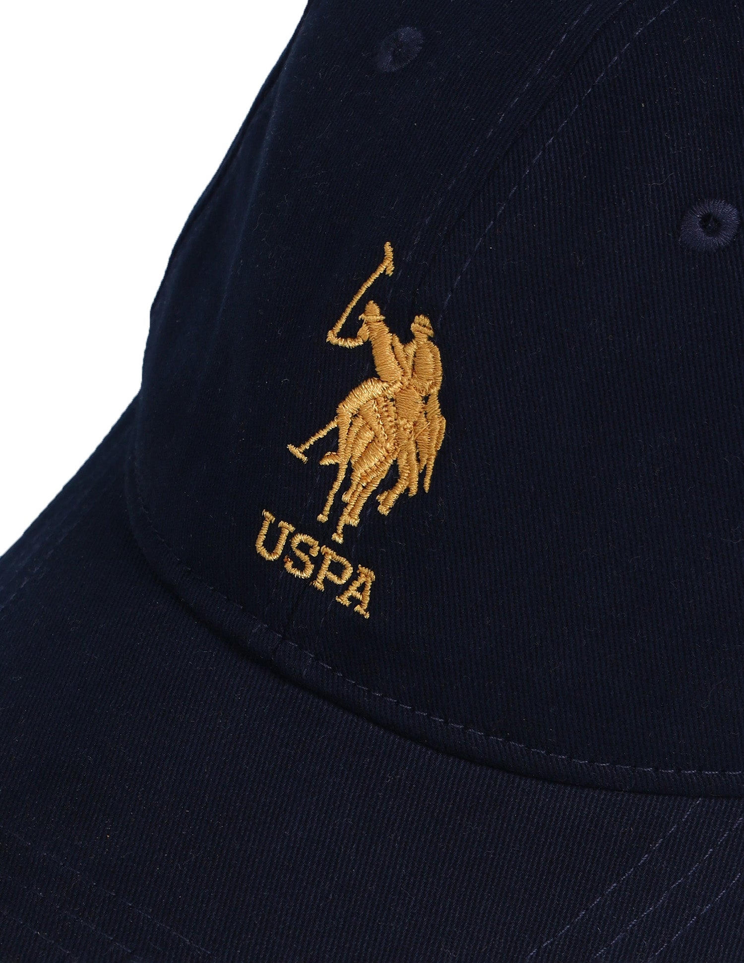 Boys Logo Embroidered Cotton Cap Navy - U.S. POLO ASSN. | Large