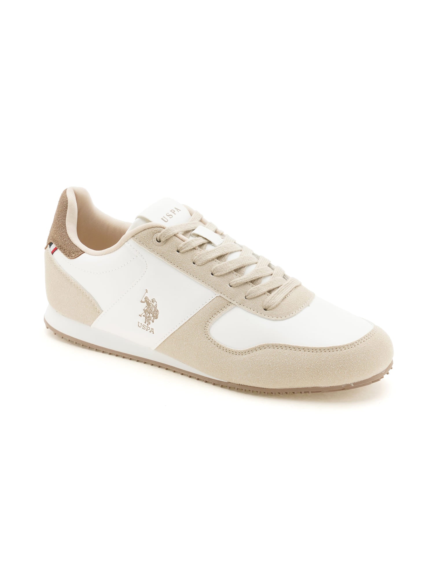 Men Sorrento 4.0 Beige Retro Sneakers Beige - U.S. Polo Assn. India | Large