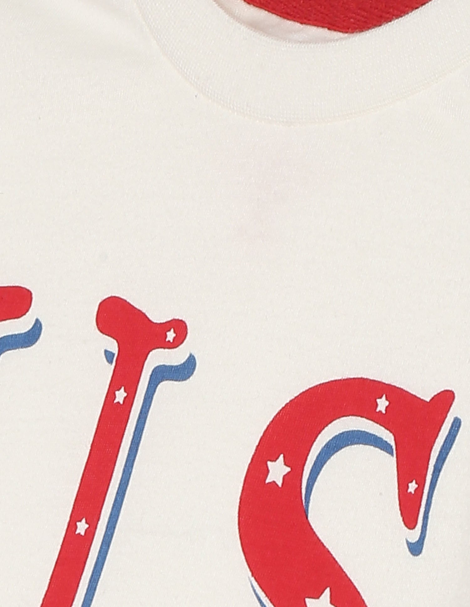 Long Sleeve Brand Print T-Shirt Off White - U.S. POLO ASSN. | Large