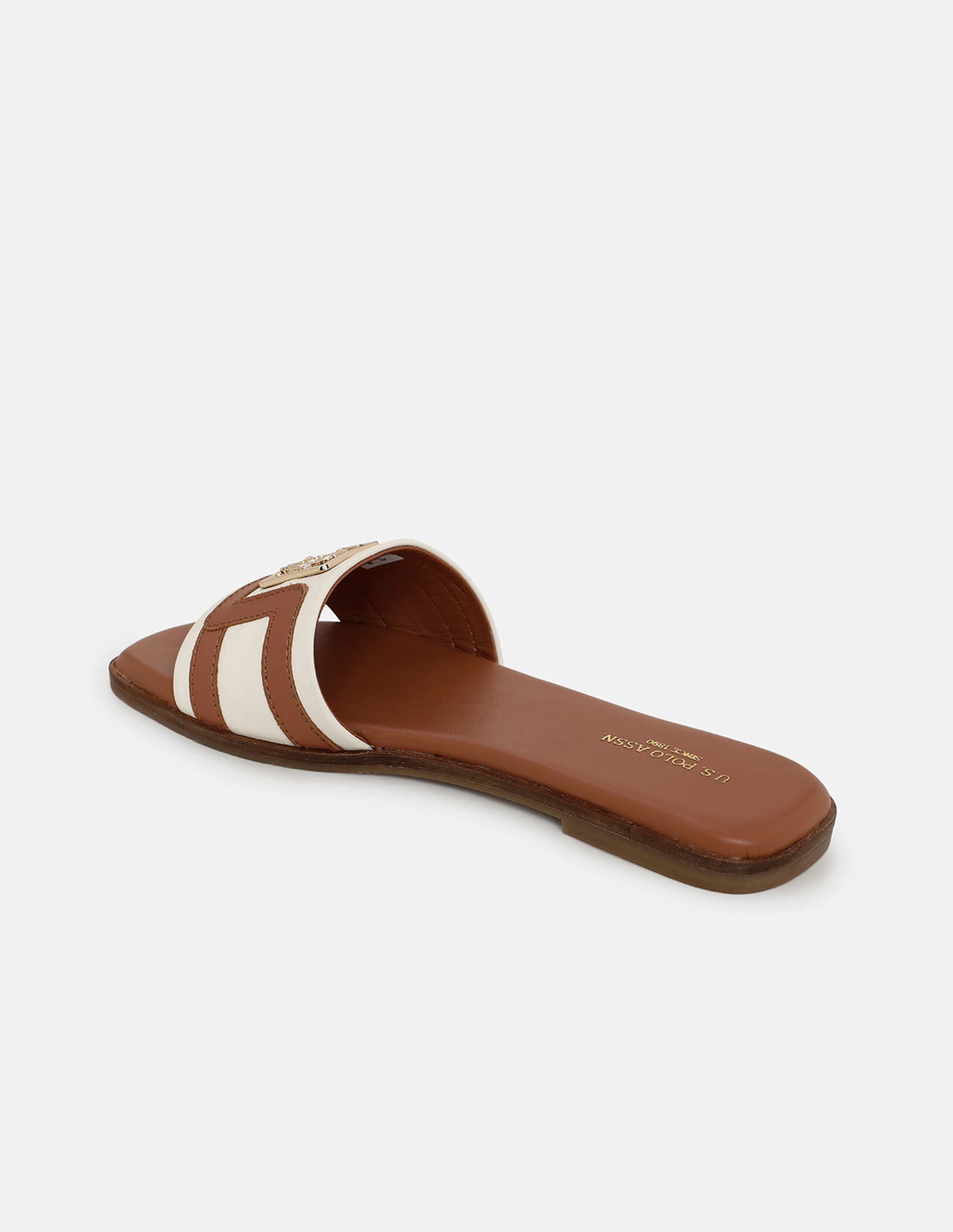 Veylisse Square Toe Flats Tan - U.S. Polo Assn. India | Large