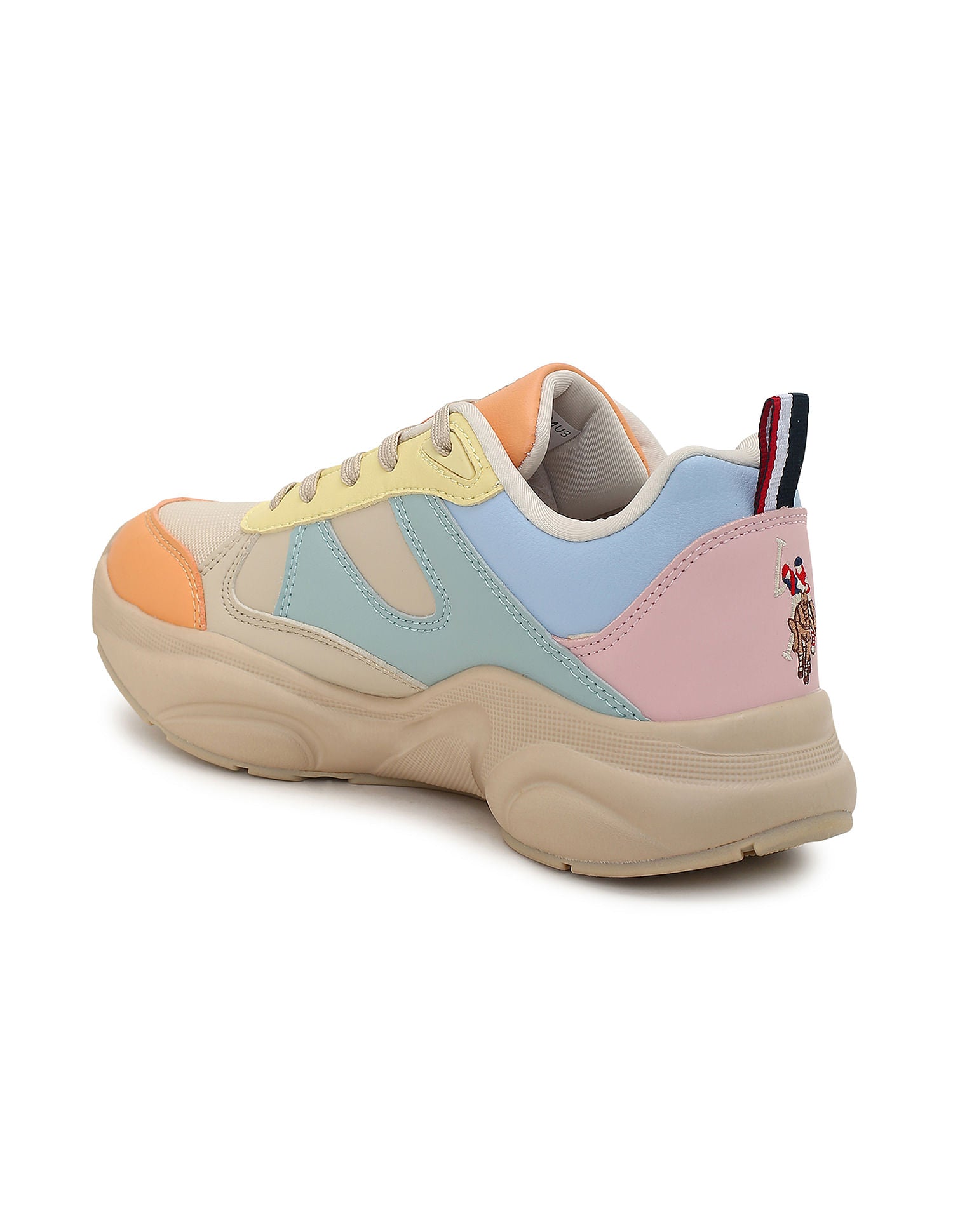 Women Round Toe Colour Block Sage 2.0 Sneakers – U.S. Polo Assn. India