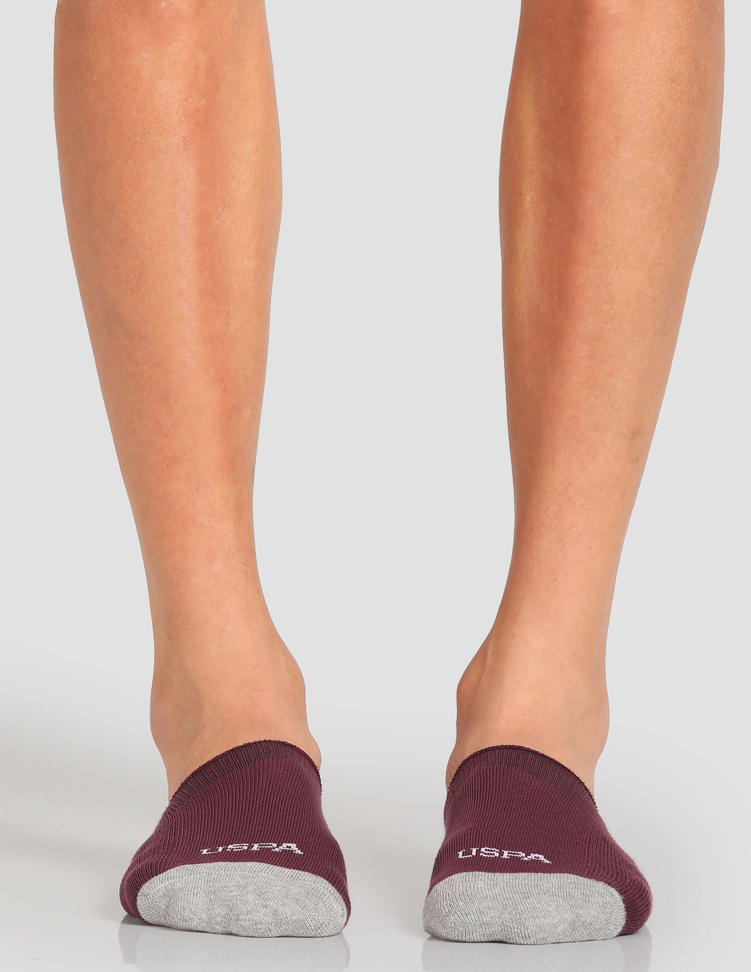 Terry Finish No Show ES004 Socks - Pack Of 3 Fig, Bistro Green and Navy - U.S. POLO ASSN. | Large