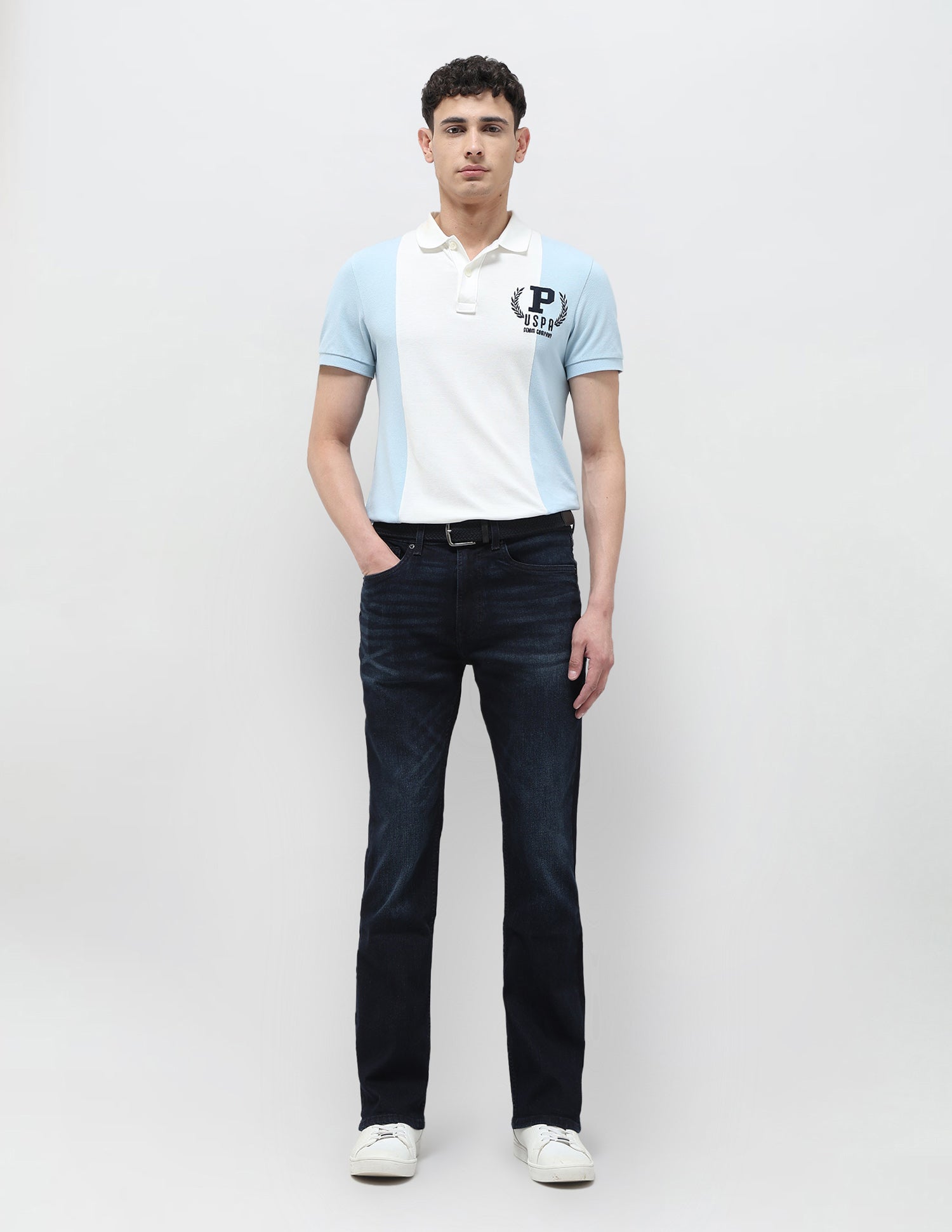 Connor Bootcut Blue Jeans Dark Indigo - U.S. POLO ASSN. | Large