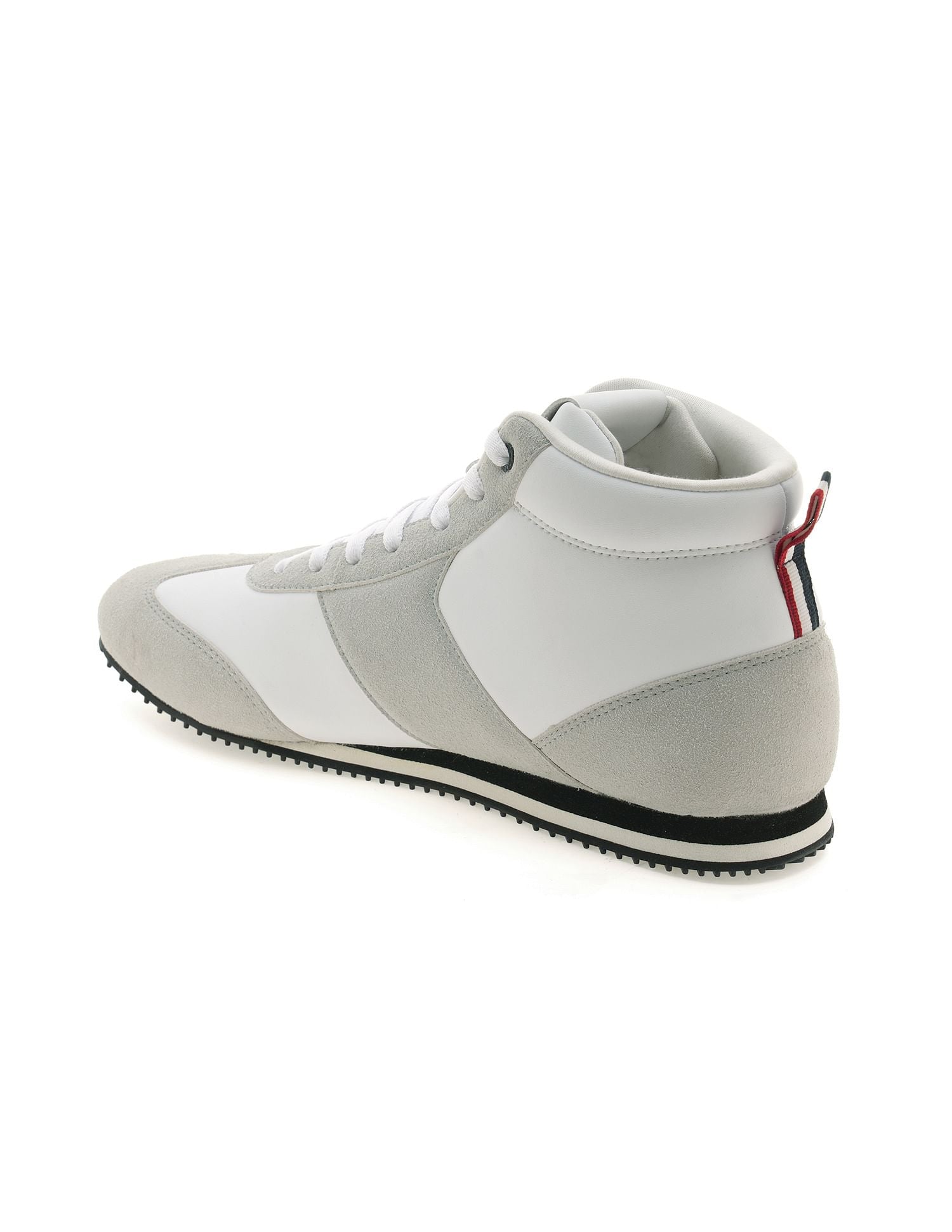 Men Rano Suede Colourblocked Sneakers Grey - U.S. Polo Assn. India | Large