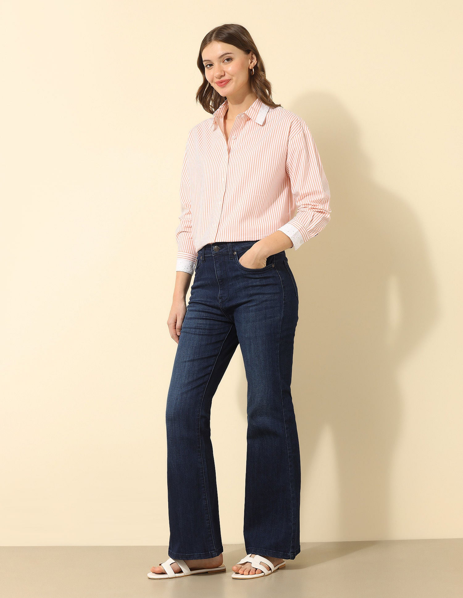 Vertical Striped Regular Fit Shirt Multi-colour - U.S. POLO ASSN. | Large