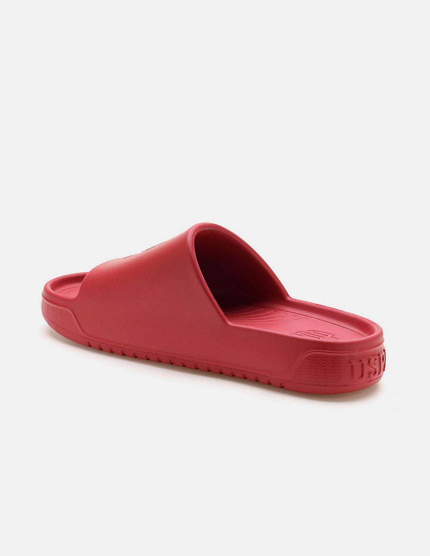 Men Palmer Open Toe Slippers Dark Red - U.S. POLO ASSN. | Large