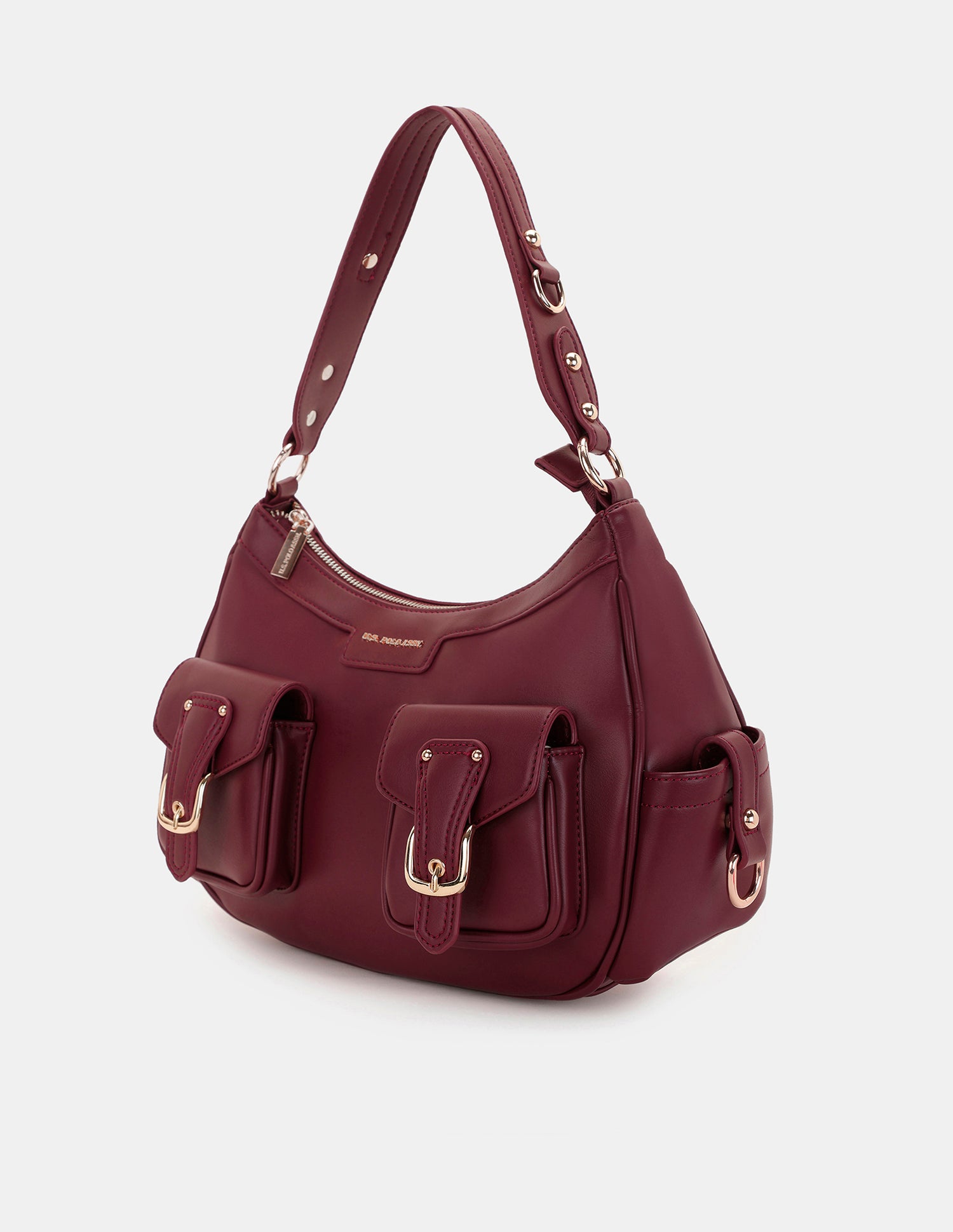 Women Alana Shoulder Bag Burgundy - U.S. POLO ASSN. | Large